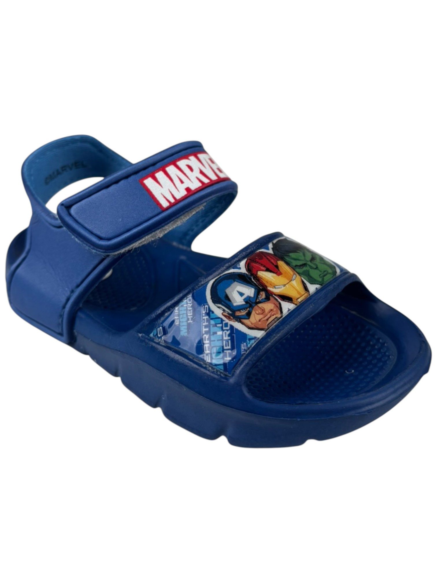 The AVENGERS Captain America, Iron Man, Hulk Sandale (2-tlg) Jungen Strandschuhe mit Klettverschluss Gr. 22 - 31