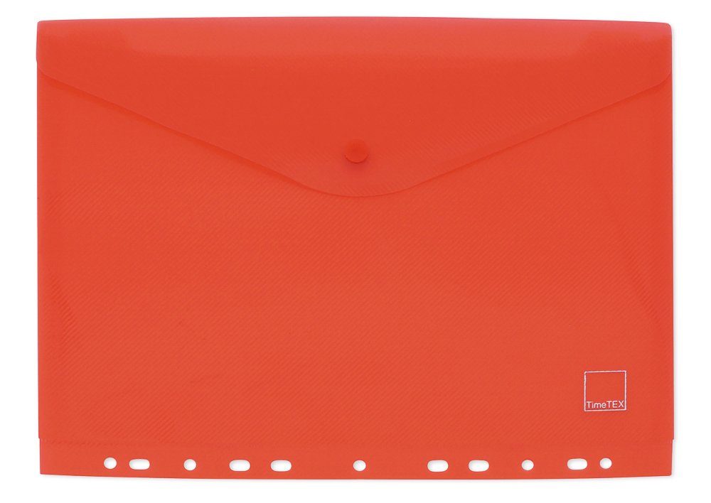 TimeTEX Organisationsmappe Set Dokumentenmappe A4 zum Abheften, 5-tlg., farbsortiert