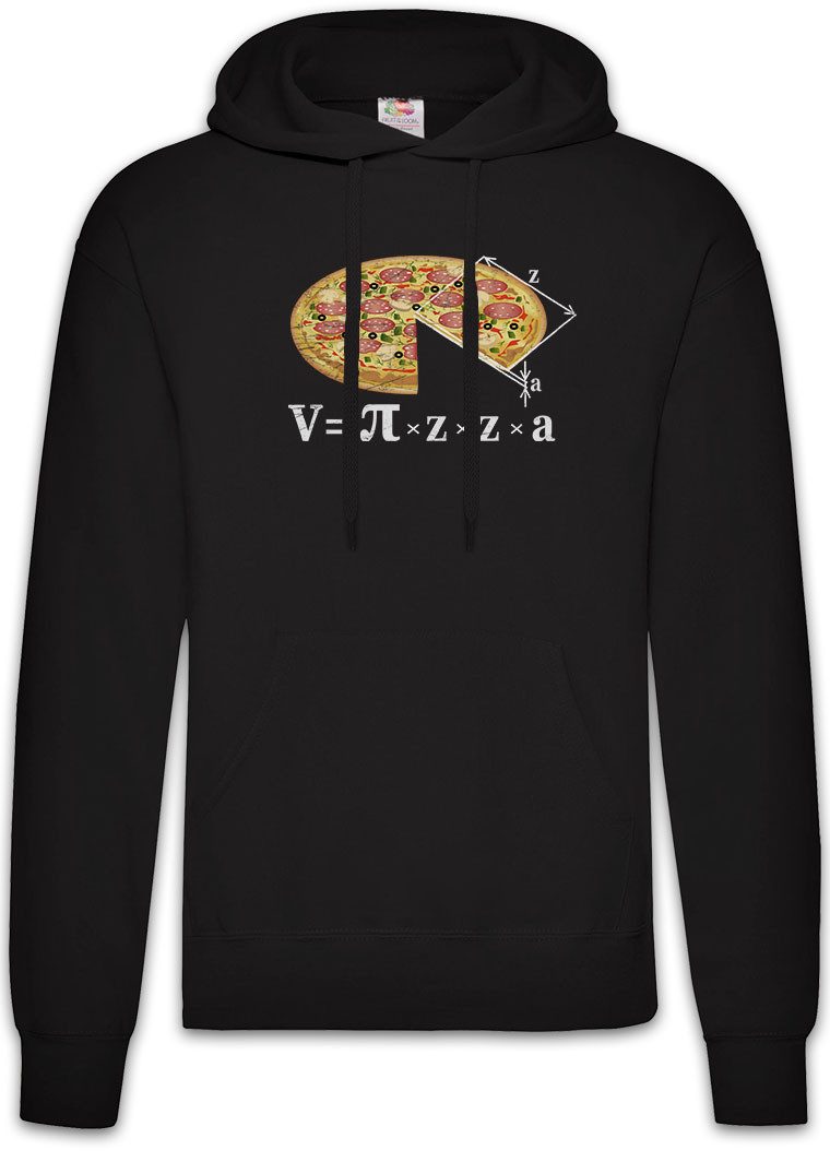 Hoodie V = Pizza I Herren Hoodie Lehrer Fun Teacher Professor Nerd Geek