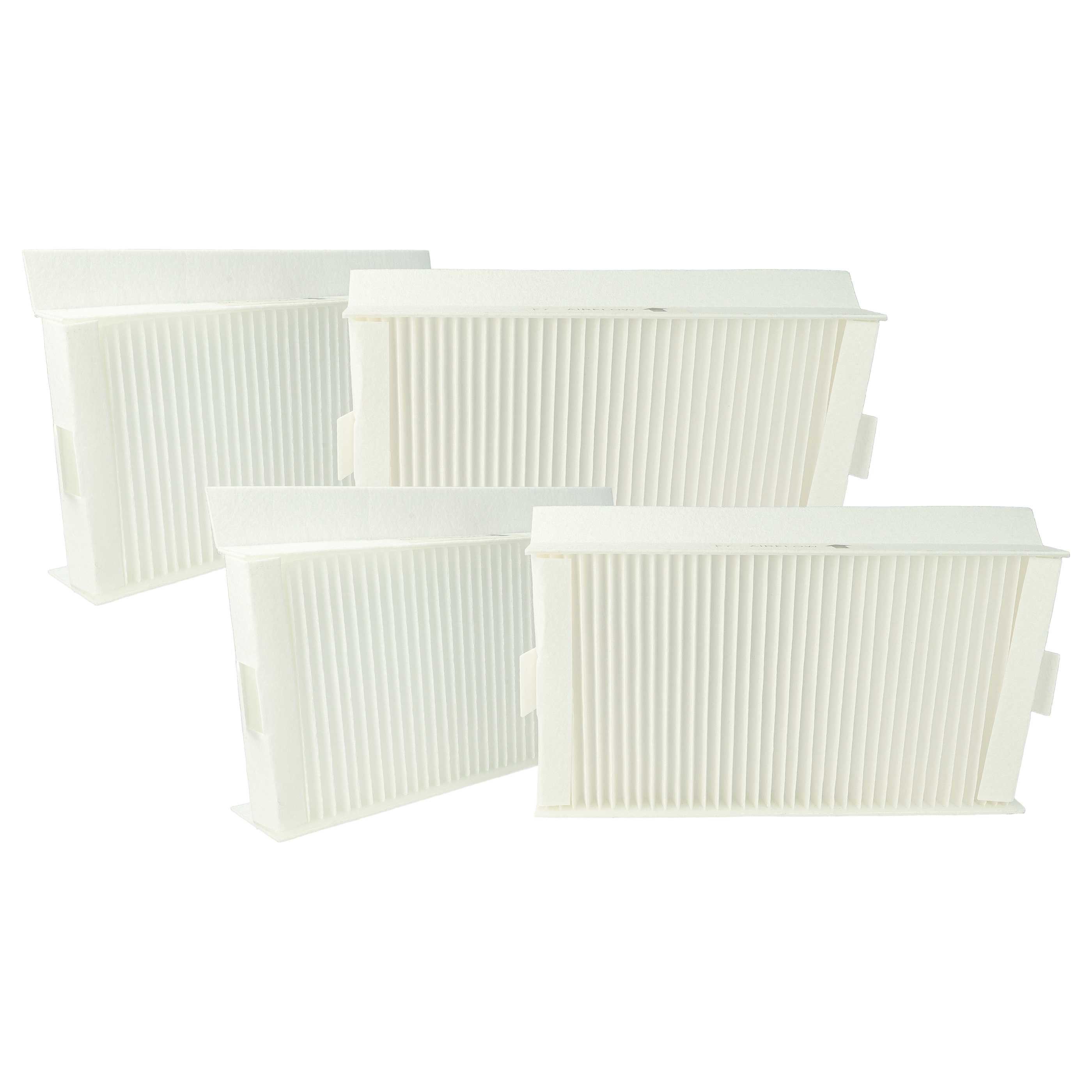 vhbw Filter-Set passend für Zehnder ComfoAir 180 Enthalpie, 180 Lüftungsgerät, Zubehör für Zehnder ComfoAir 180 Enthalpie 180