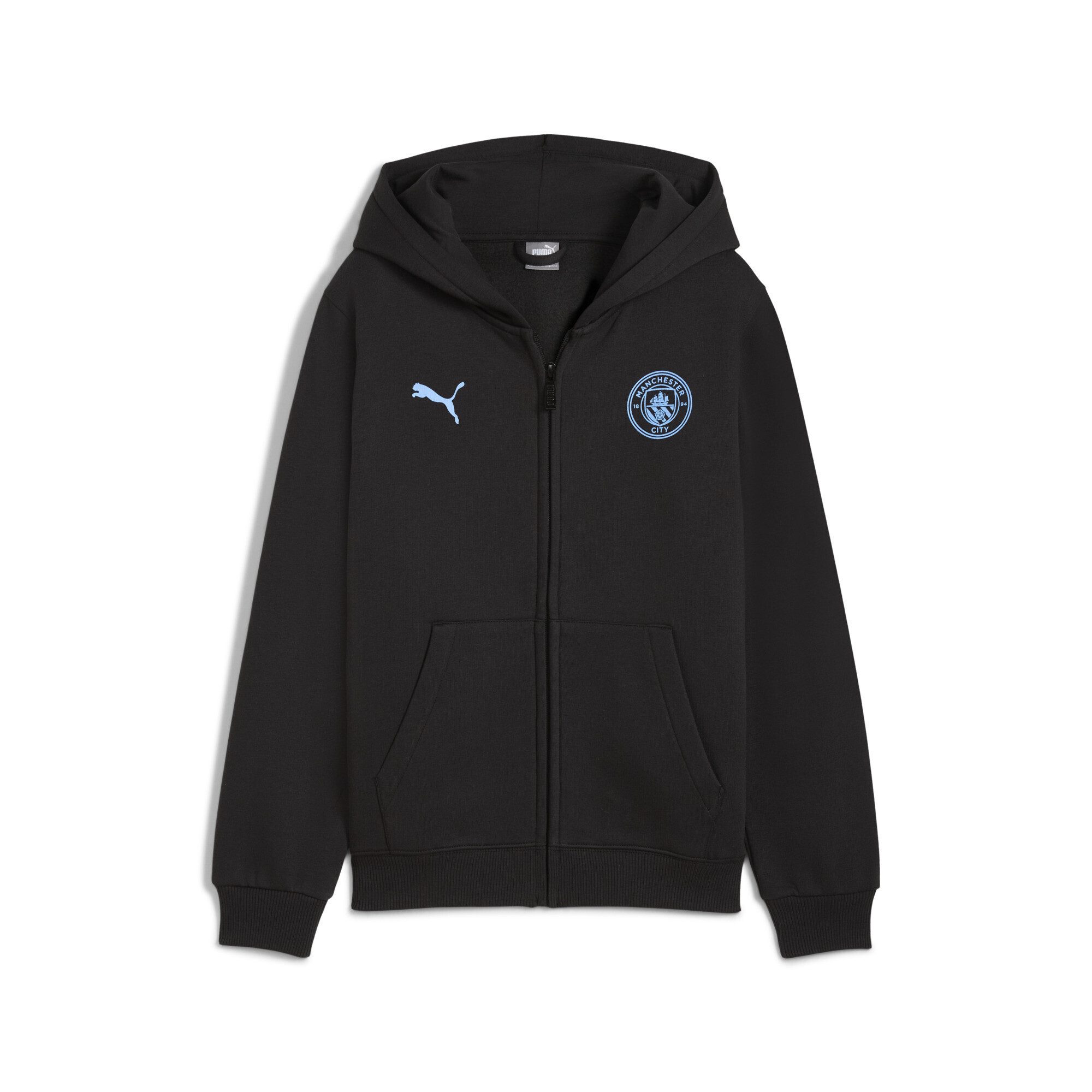 Sweatjacke Manchester City FtblEssentials Kapuzenjacke Jugendliche