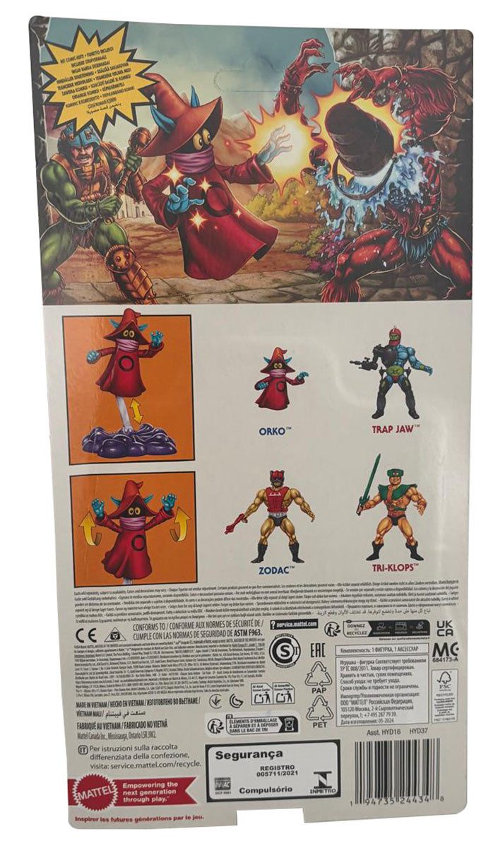 Masters Of The Universe Actionfigur Masters of the Universe - Orko Actionfigur mit Comic, Sammlerfigur, Fi – Bild 2 von 2