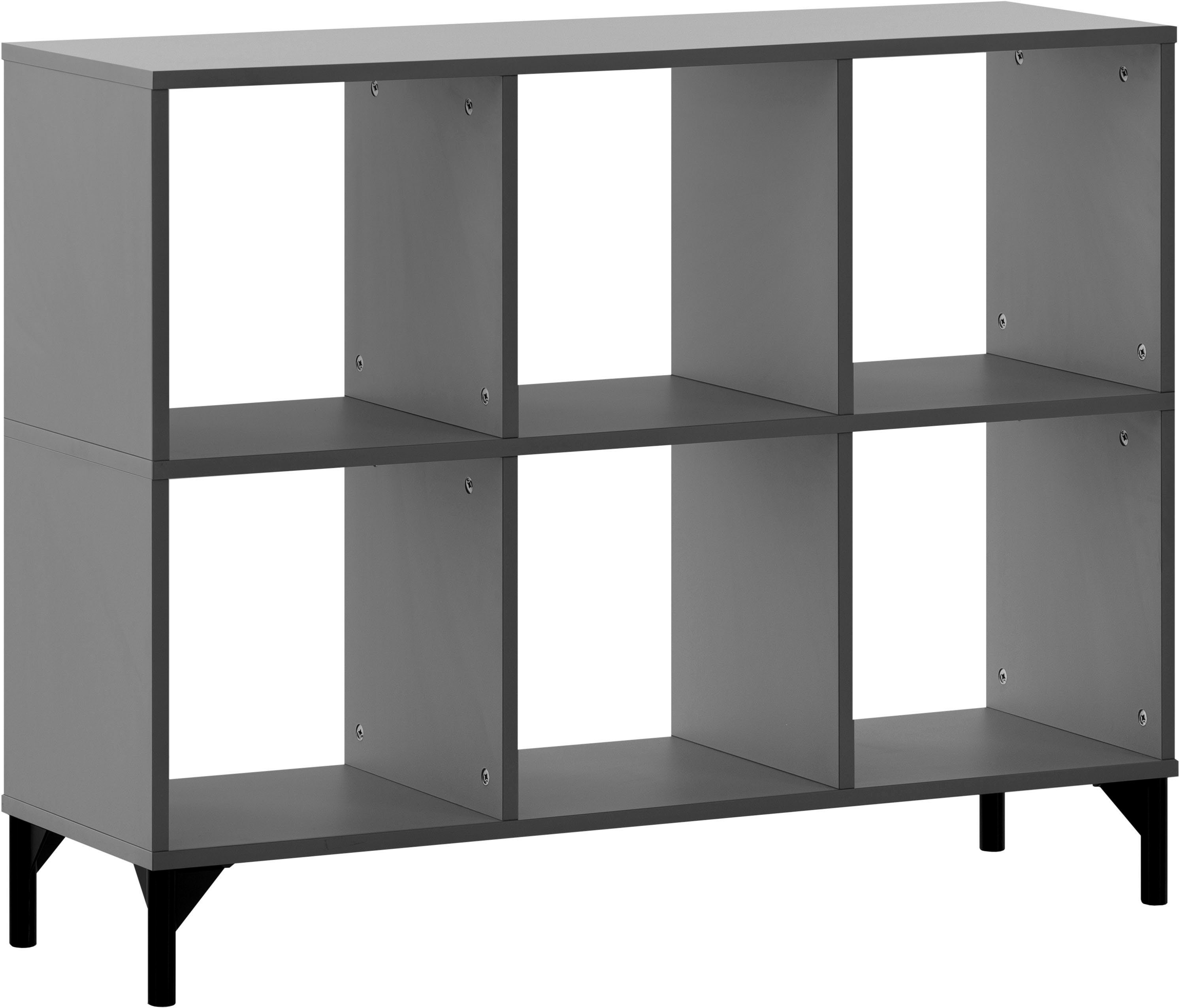 Schildmeyer Regalelement Smash, Breite 104 cm, Mit sechs offenen Regalfäche günstig online kaufen