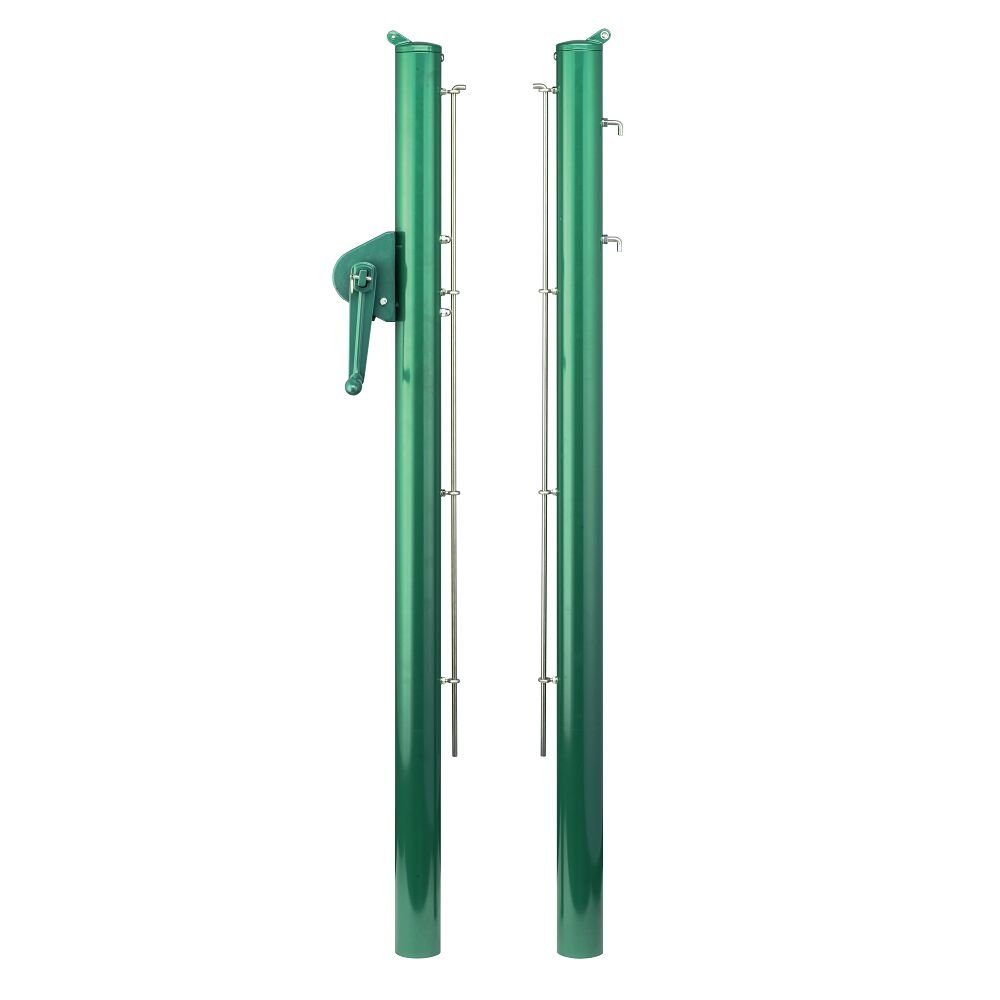 Court Royal Pickleball Pickleball-Pfosten Alu PP 73, Für den Bodeneinbau