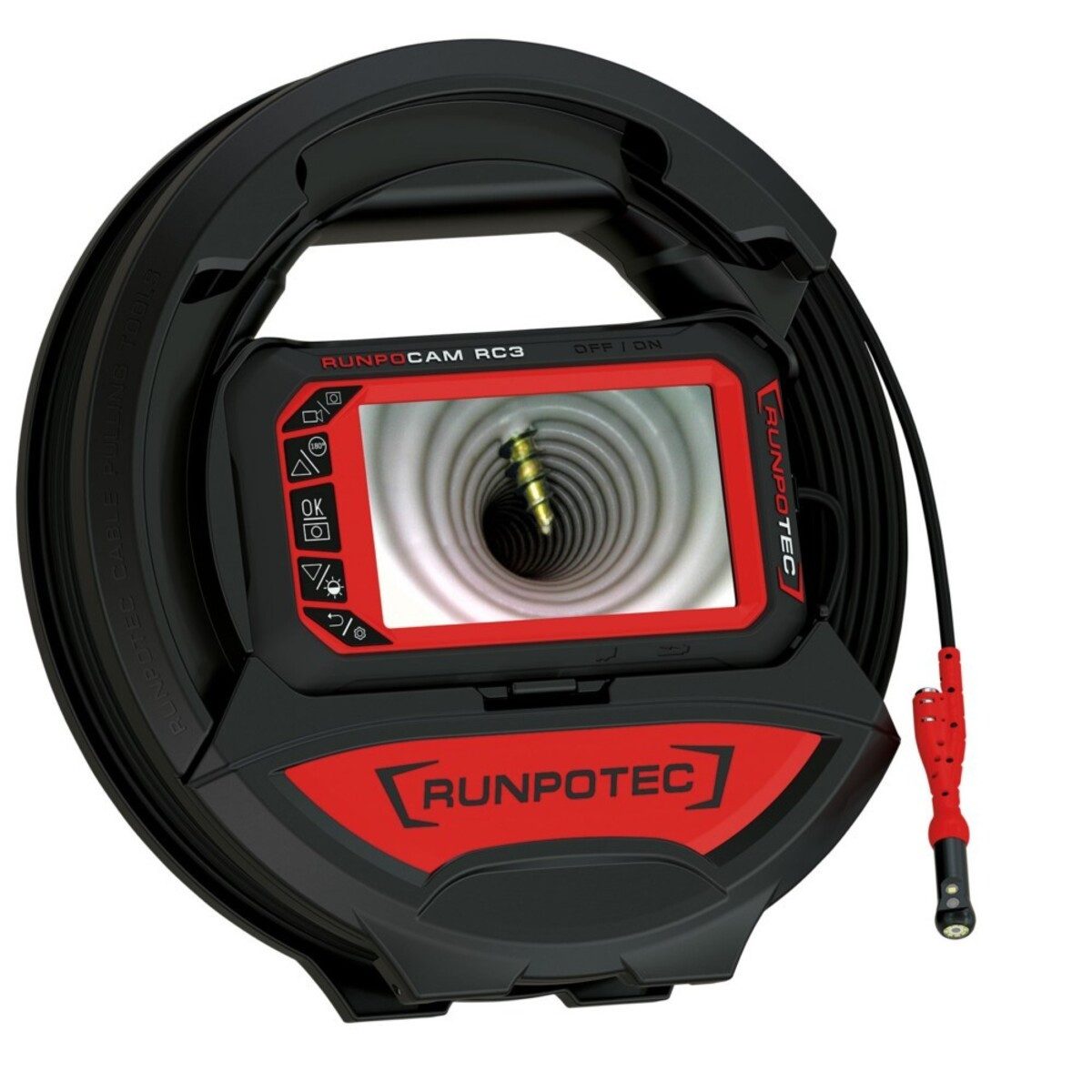 RUNPOTEC Steinbohrer Runpotec RC3 Inspektionskamra 10214