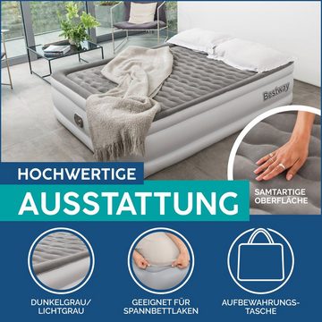 Bestway Luftbett TriTech 2 Personen selbstaufblasend Elektropumpe 203 x 152 x 46 cm