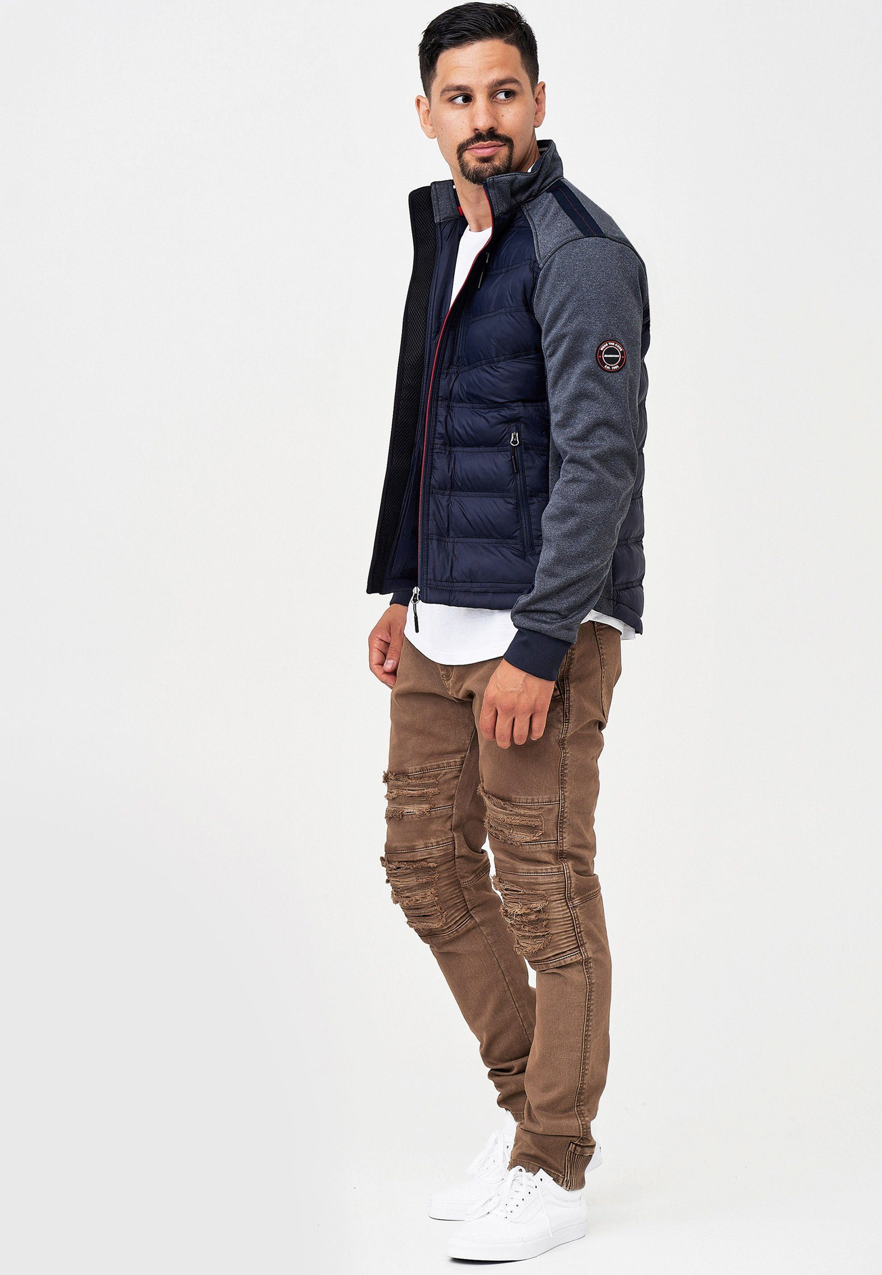 Alterio Indicode Navy Steppjacke