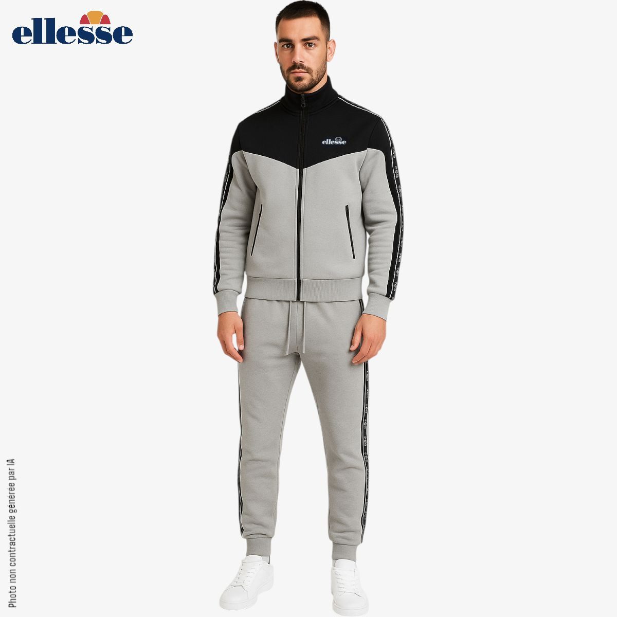 Ellesse Jogginganzug Ellesse Herren Jogginganzug Sportanzug Hose + Jacke S günstig online kaufen