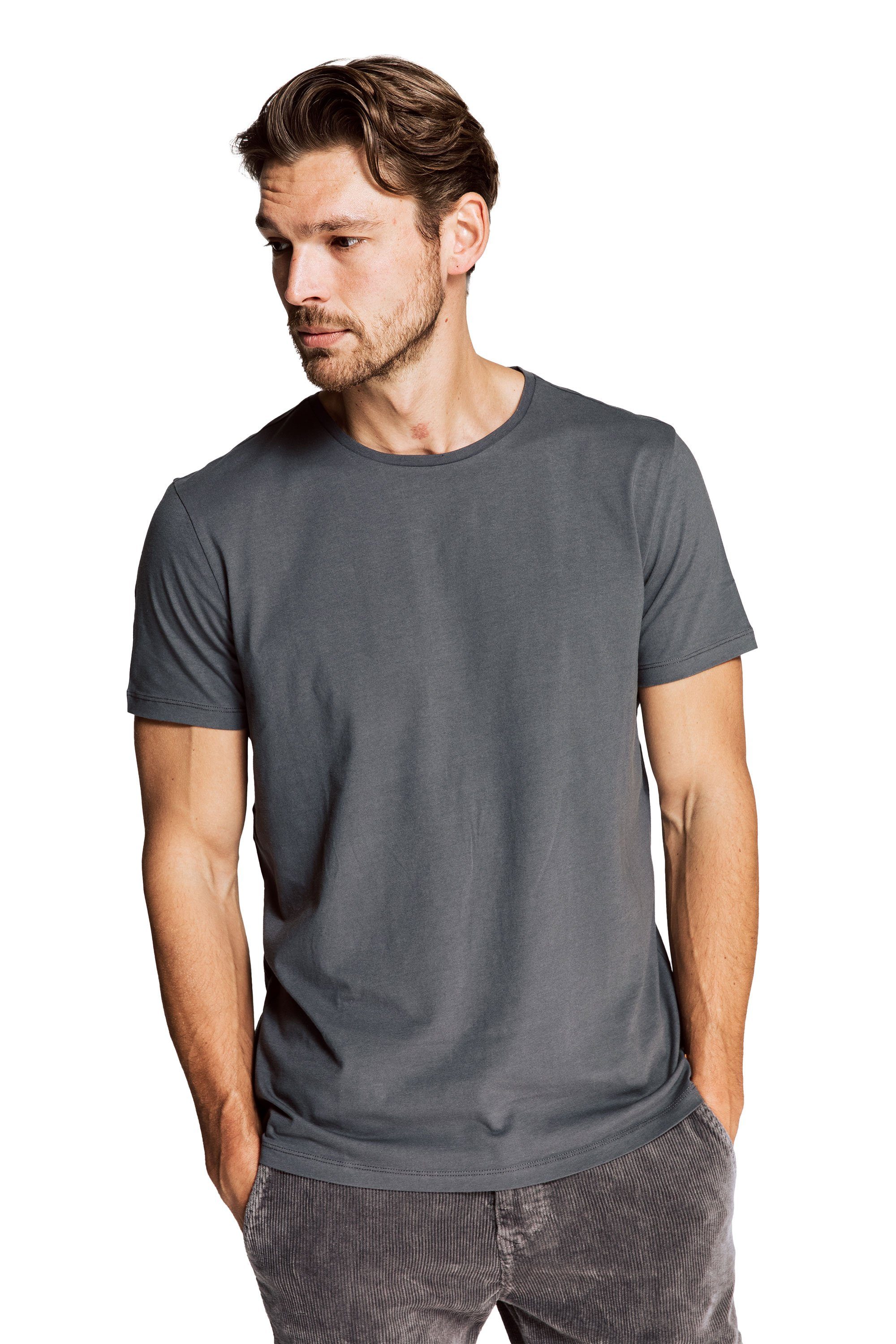 Zhrill Longshirt T-Shirt KILIAN Black (0-tlg)