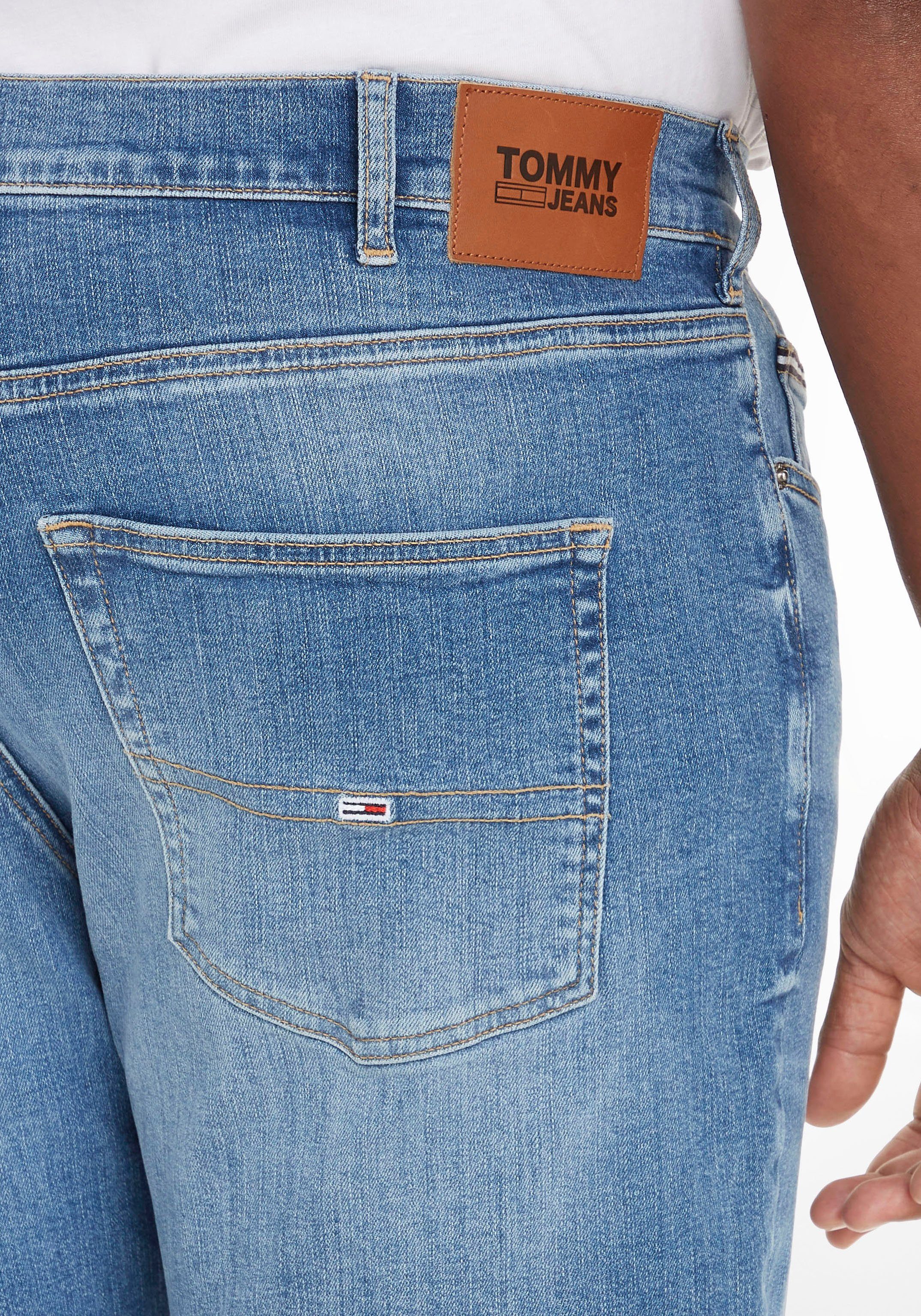 denim Jeans PLUS Tommy Slim-fit-Jeans mit medium Nieten Tommy Jeans SCANTON CE Plus
