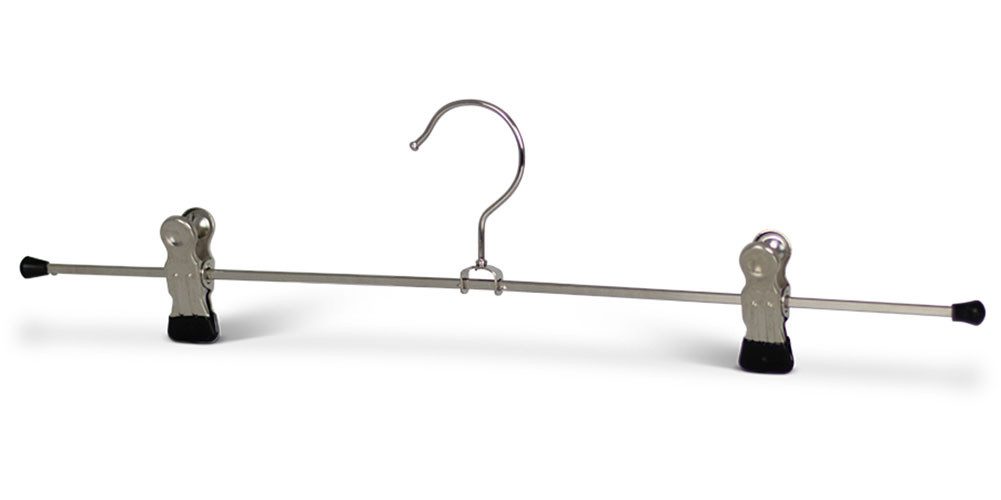 MAWA Kleiderbügel Clip K D, (Set, 10-tlg), mit Klammern