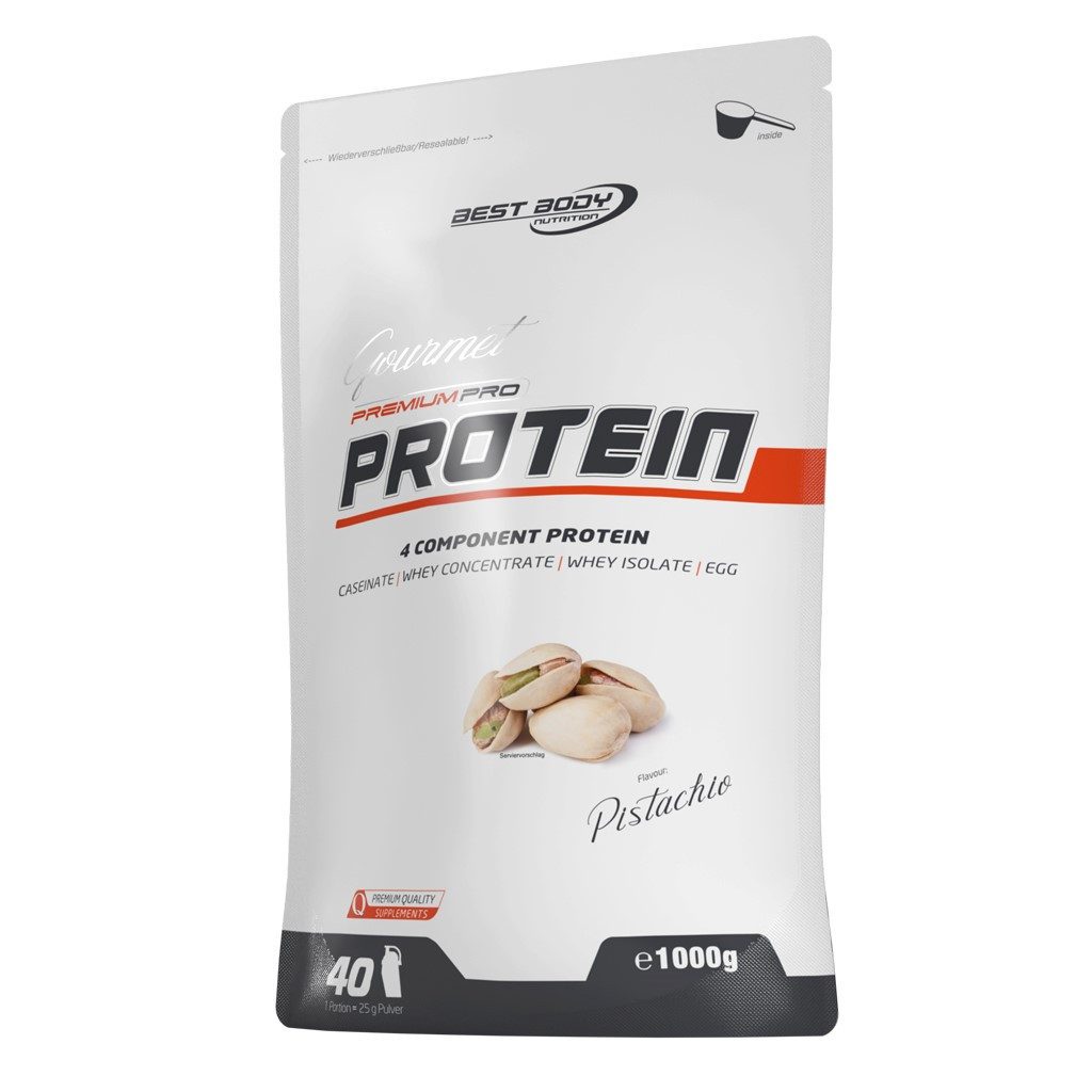 Best Body Nutrition Gourmet Premium Pro Protein - 1000 g Zipp-Beutel Pulver, 1000 g