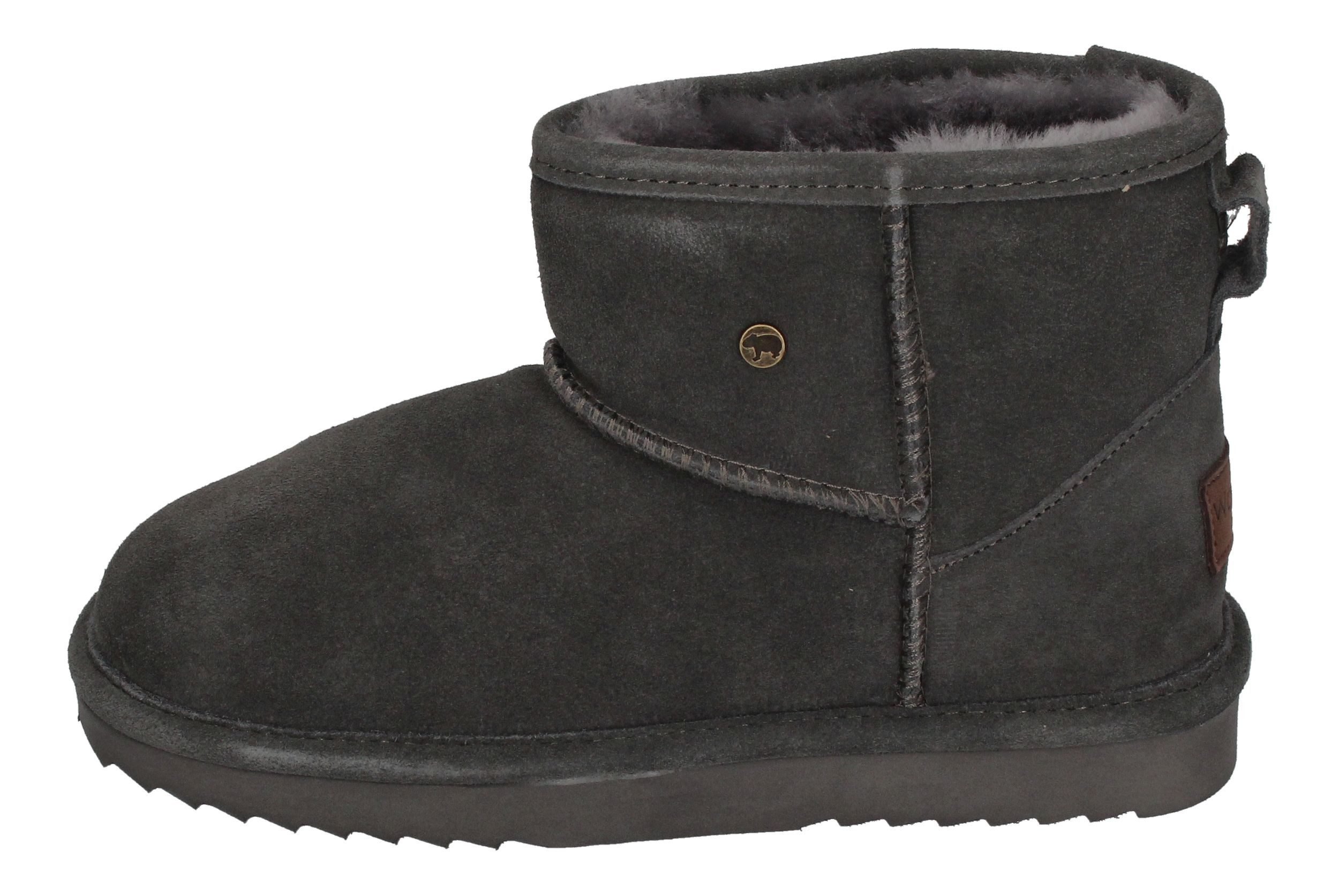 WARMBAT Wallaby Stiefelette Dark Grey