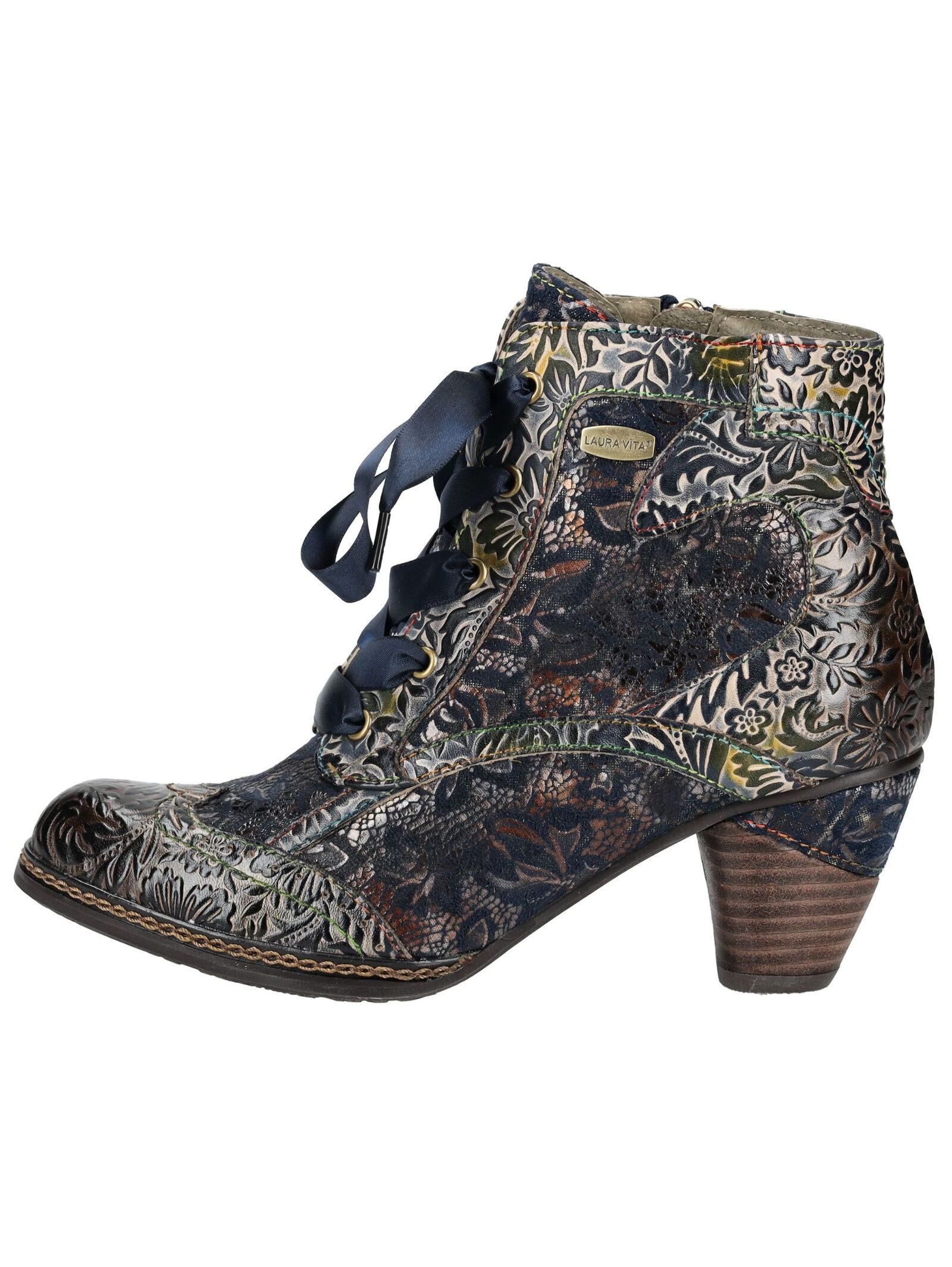 LAURA VITA LAURA VITA Stiefelette Leder/Textil Schnürstiefelette günstig online kaufen