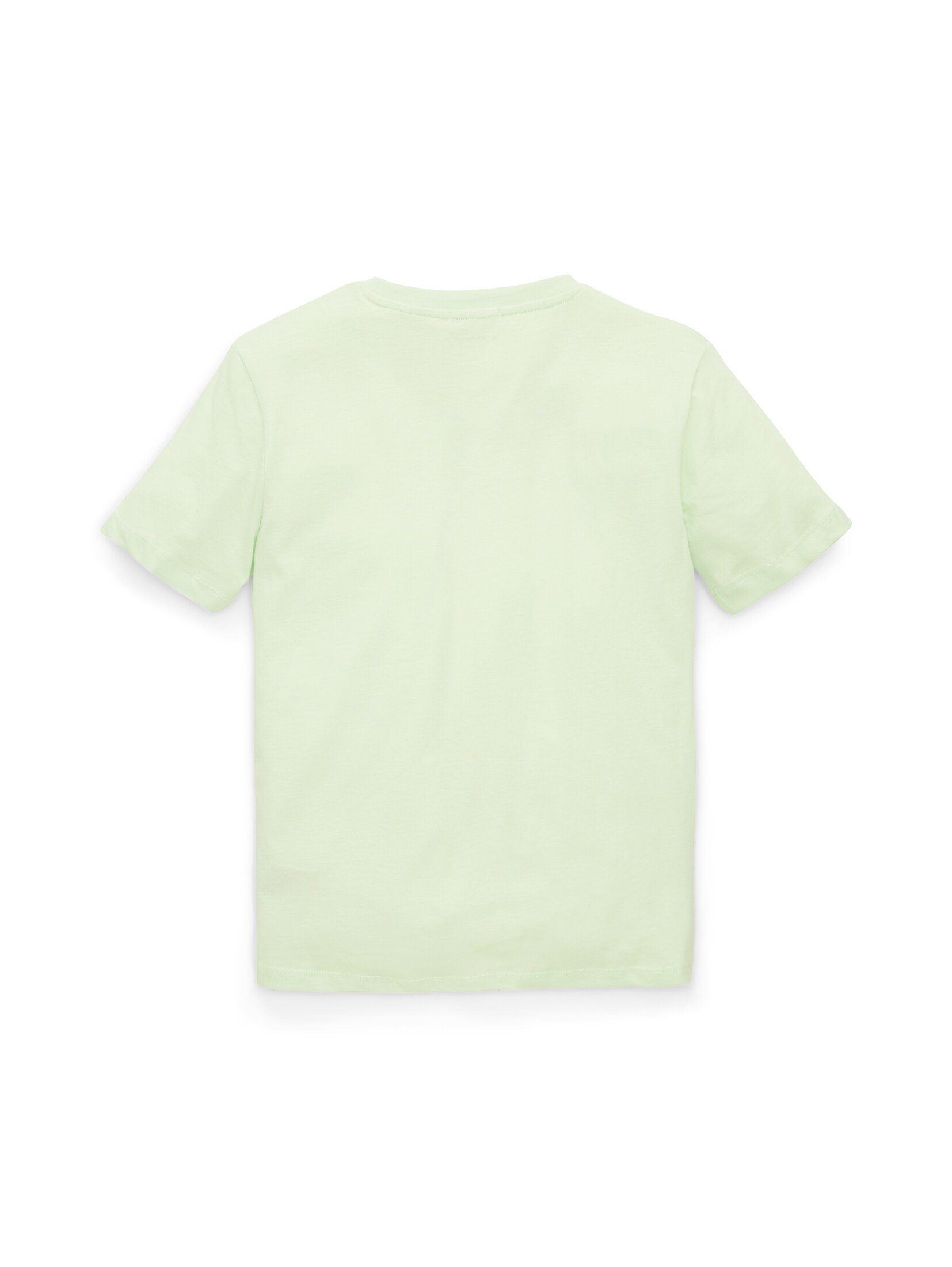 TOM TAILOR T-Shirt T-Shirt green apple Fotoprint mit fresh lime