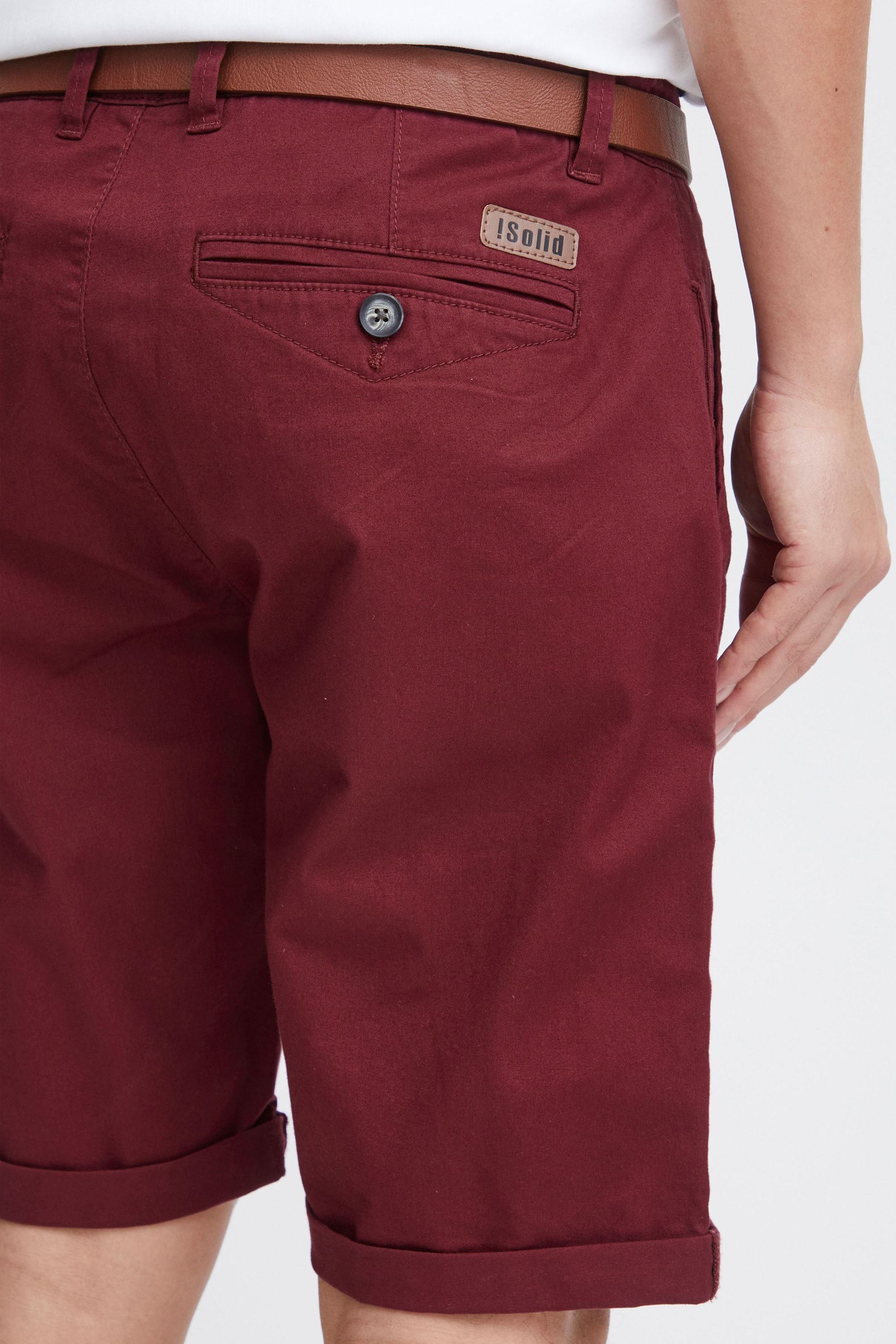 !Solid Chinoshorts SDMontijo Kurze Hose mit Gürtel