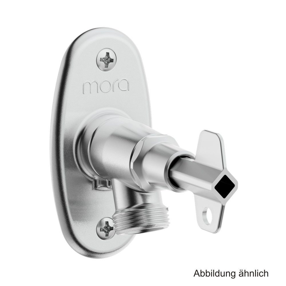 Mora Armaturen Wasserrohr Mora Garden II Aussenwandventil 300mm, mit Vierkant-Steckschlüssel, 70