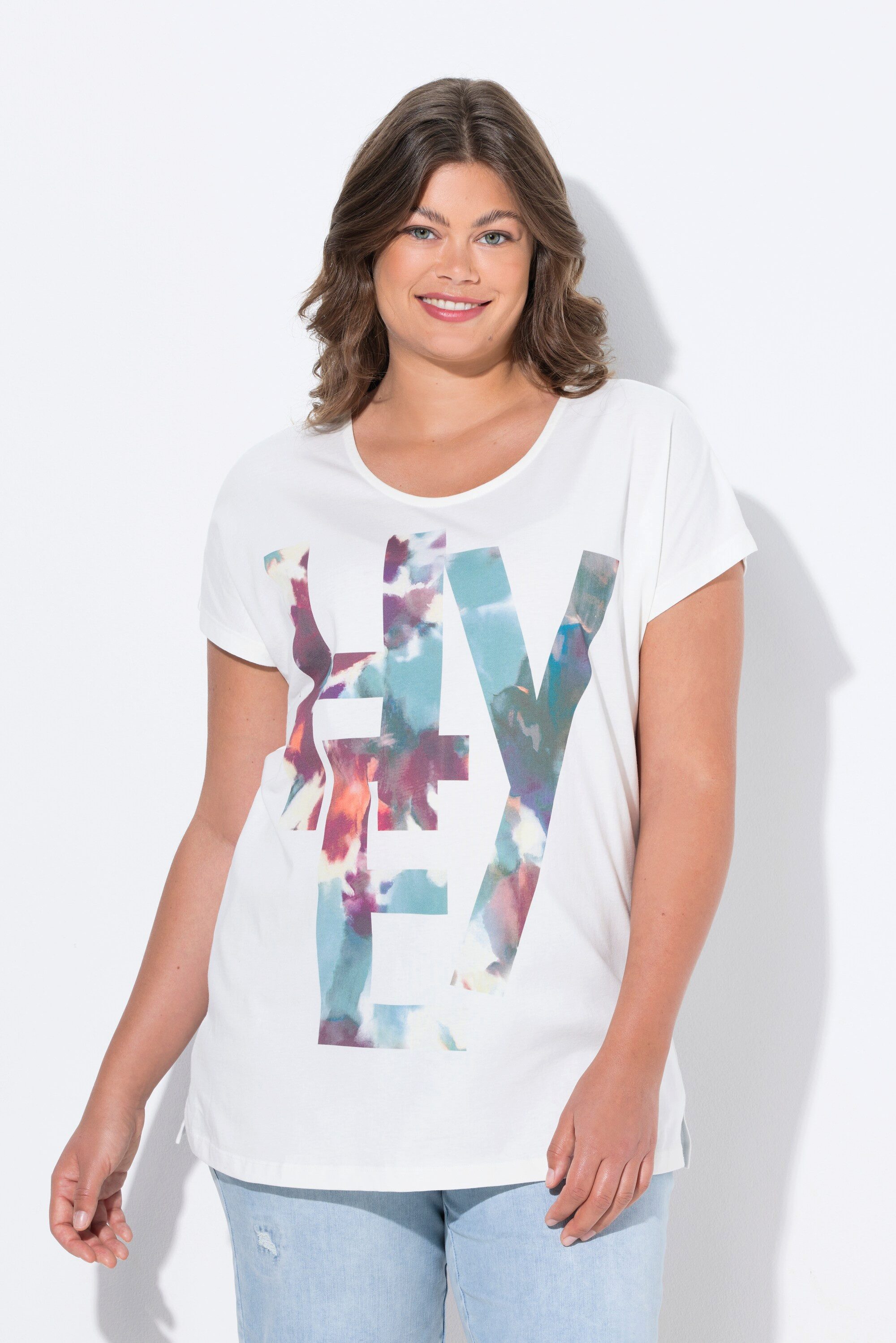 T-Shirt T-Shirt 1/2 Arm Rundhalsausschnitt