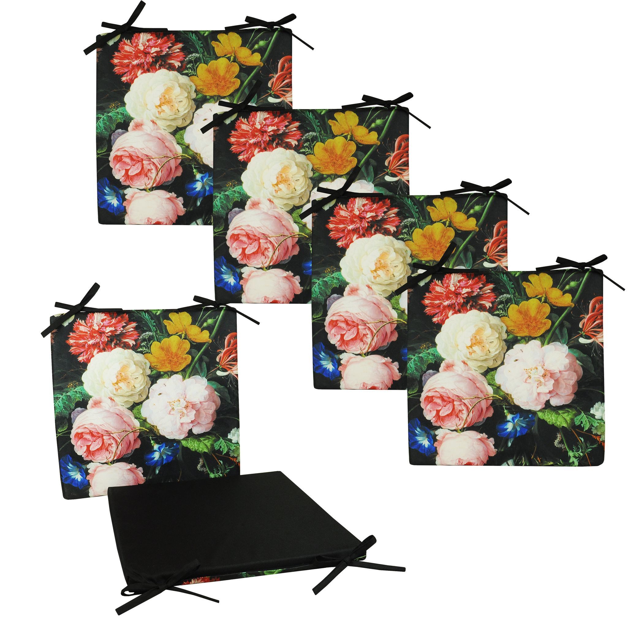 JACK Stuhlkissen JACK 4x Motiv Outdoor Wende Stuhlkissen 40x40cm Lounge Kissen Lotus, Gartenkissen, Robust, Strapazierfähig, Wasserfest, Innen & Außen. Reduzierter Preis € 26,90. Unverbindliche Preisempfehlung € 79,90