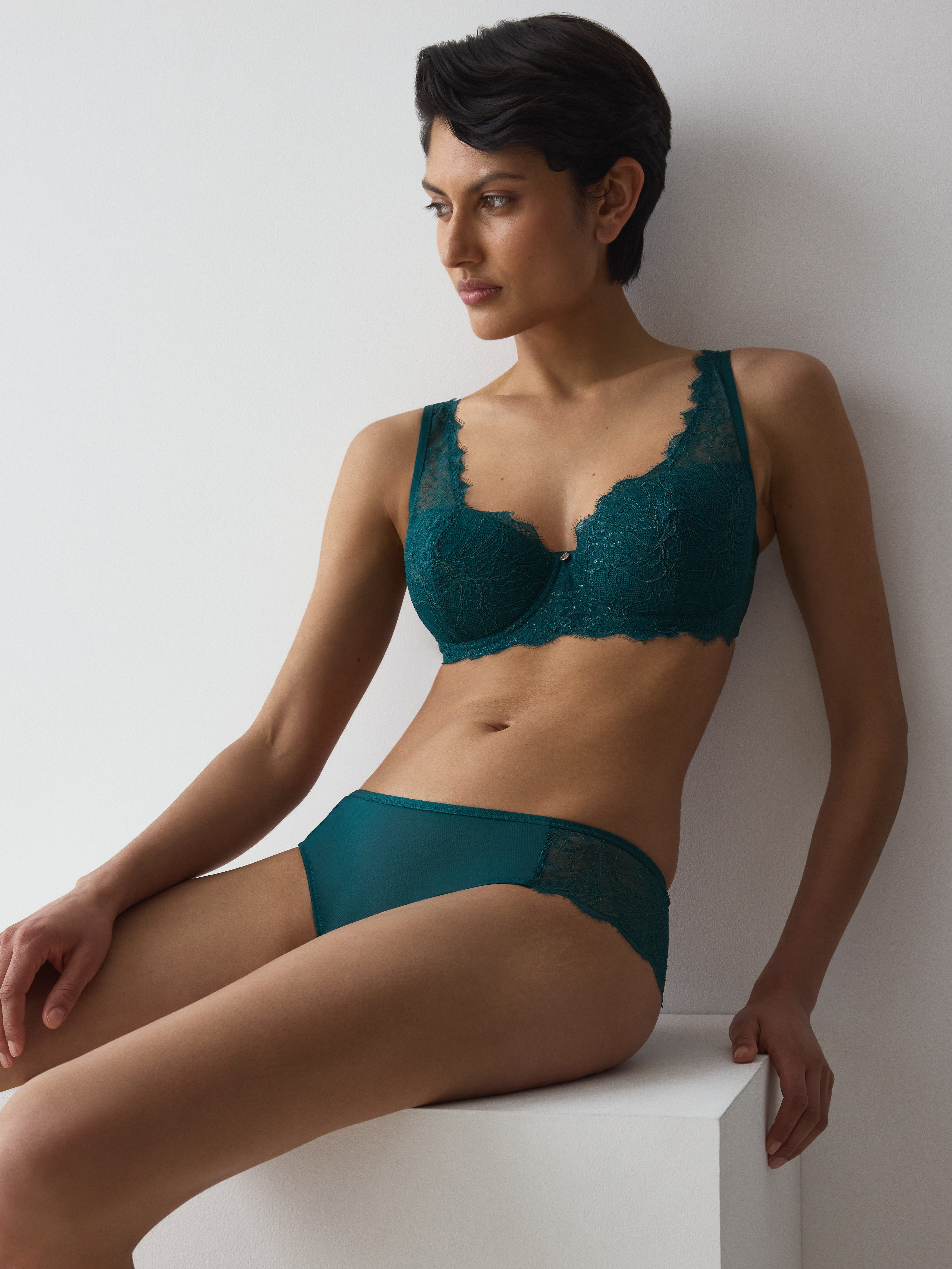 Triumph Slip Amourette Sparkle Hipster schmmernde Spitze – Bild 5 von 5