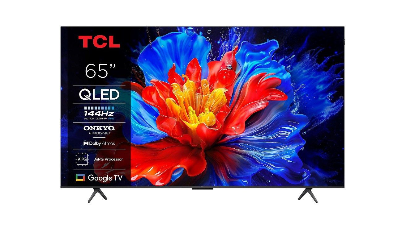 TCL 65P8K QLED-Fernseher (165,1 cm/65 Zoll, 4K Ultra HD, Smart-TV)