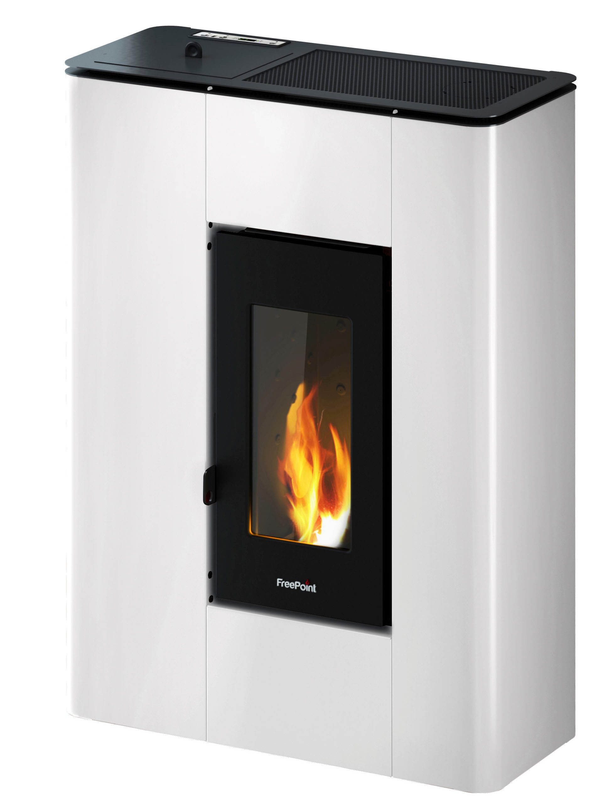 Freepoint pellet stove »Atrium 5« White, 5.2 kW, intermittent burning