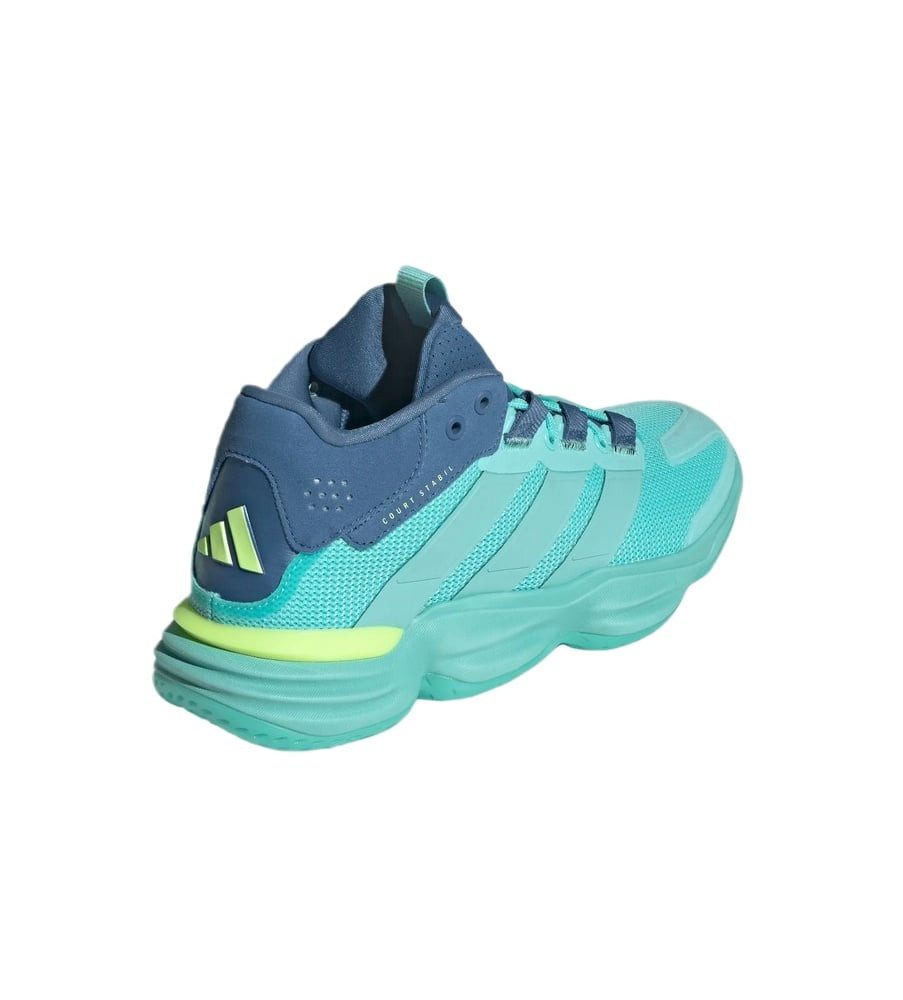 adidas Performance Hallen-Indoorschuhe Courtstabil (Basketball) mintblau/aqua Damen Squashschuh