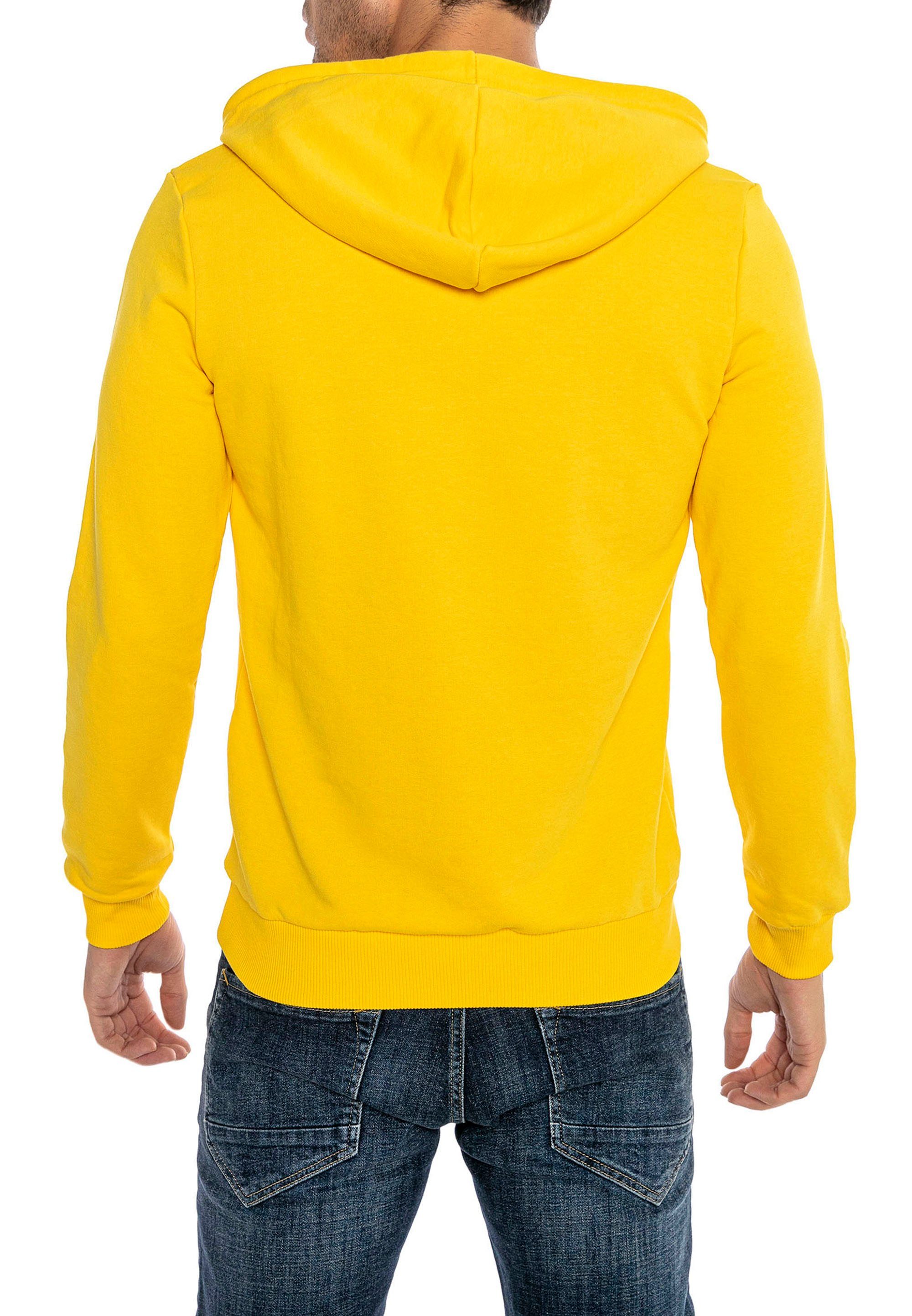 Qualität Premium Kapuzensweatshirt Premium Gelb Hose RedBridge Red Herren Set Jogginganzug Basic Bridge Hoodie