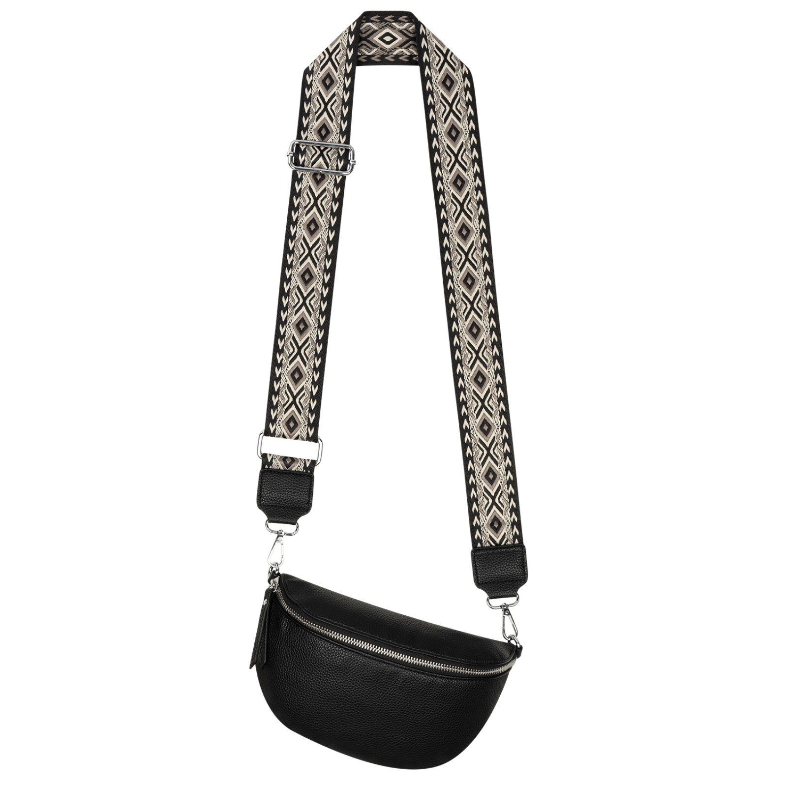 EAAKIE Gürteltasche Bauchtasche Umhängetasche Crossbody-Bag Kunstleder Ital günstig online kaufen