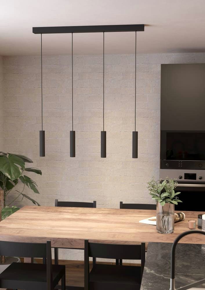 EGLO Hängeleuchte ALMUDAINA Pendellampe, Stahl, IP20, Esstischlampe, Hängel günstig online kaufen