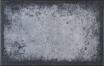 Teppich Shades of Grey, wash+dry by Kleen-Tex, rechteckig, Höhe: 7 mm, rutschhemmend, waschbar, Wohnzimmer