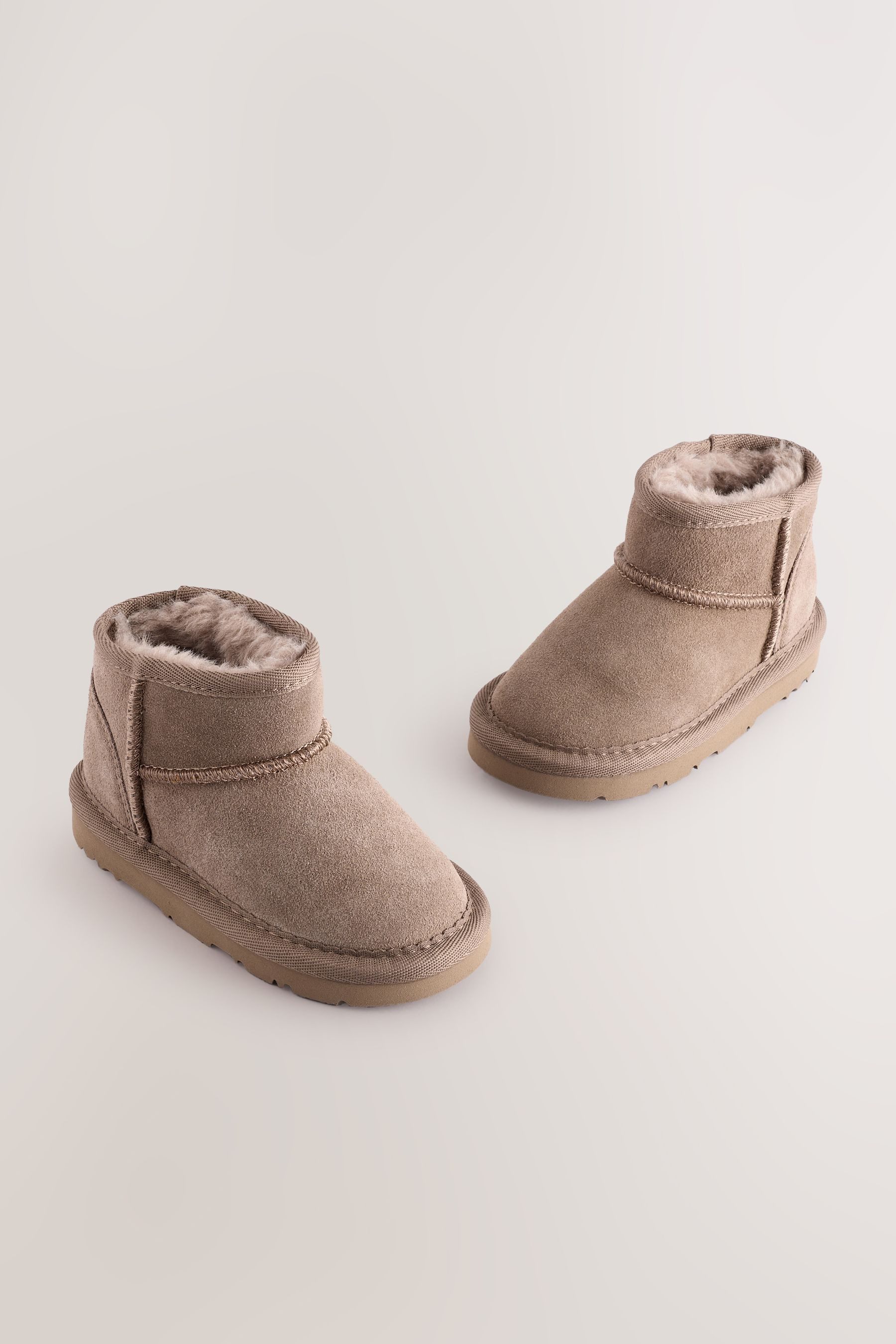 Next Wasserabweisende Schlupfstiefel aus Veloursleder Babystiefel (1-tlg)