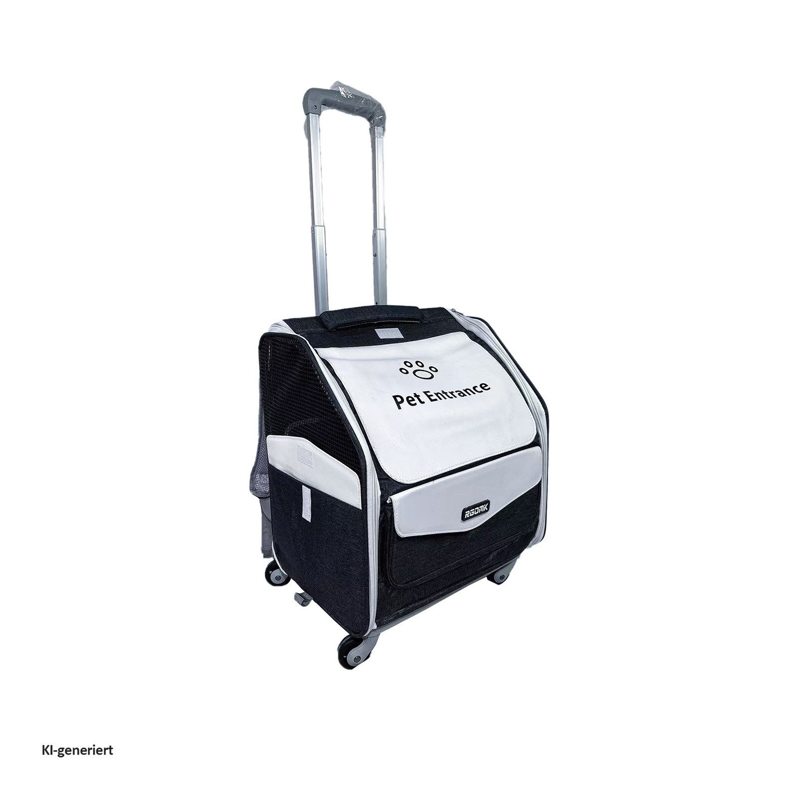 HTI-Living Tiertransporttasche Haustier Transporttasche mit Trolley und Rucksackfunktion