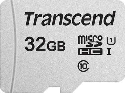 Transcend microSDHC 300S 32 GB Speicherkarte (32 GB, UHS Class 10, 100 MB/s Lesegeschwindigkeit)