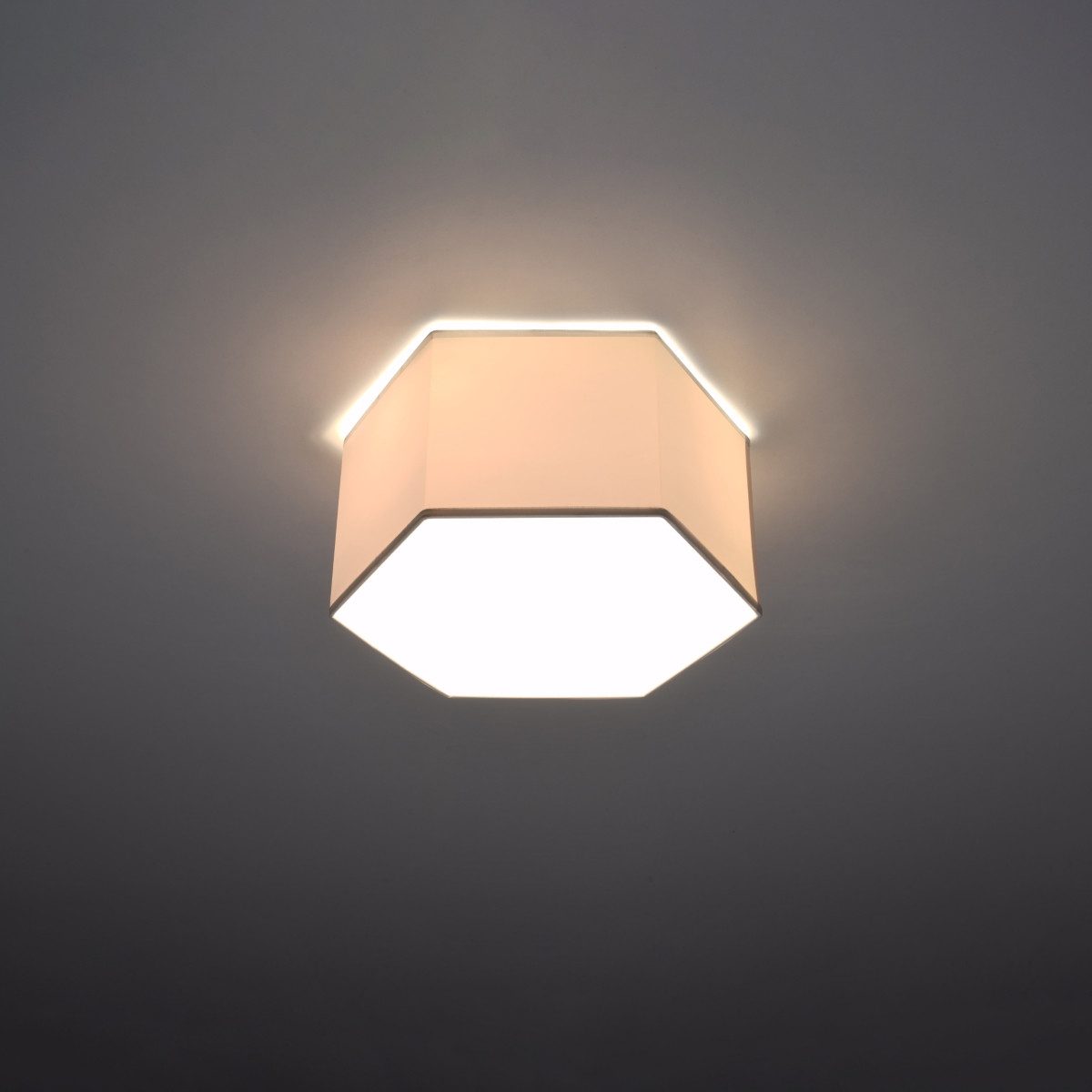 SOLLUX lighting Deckenleuchte Deckenleuchte Sunde 15 Weiß, Nicht enthalten