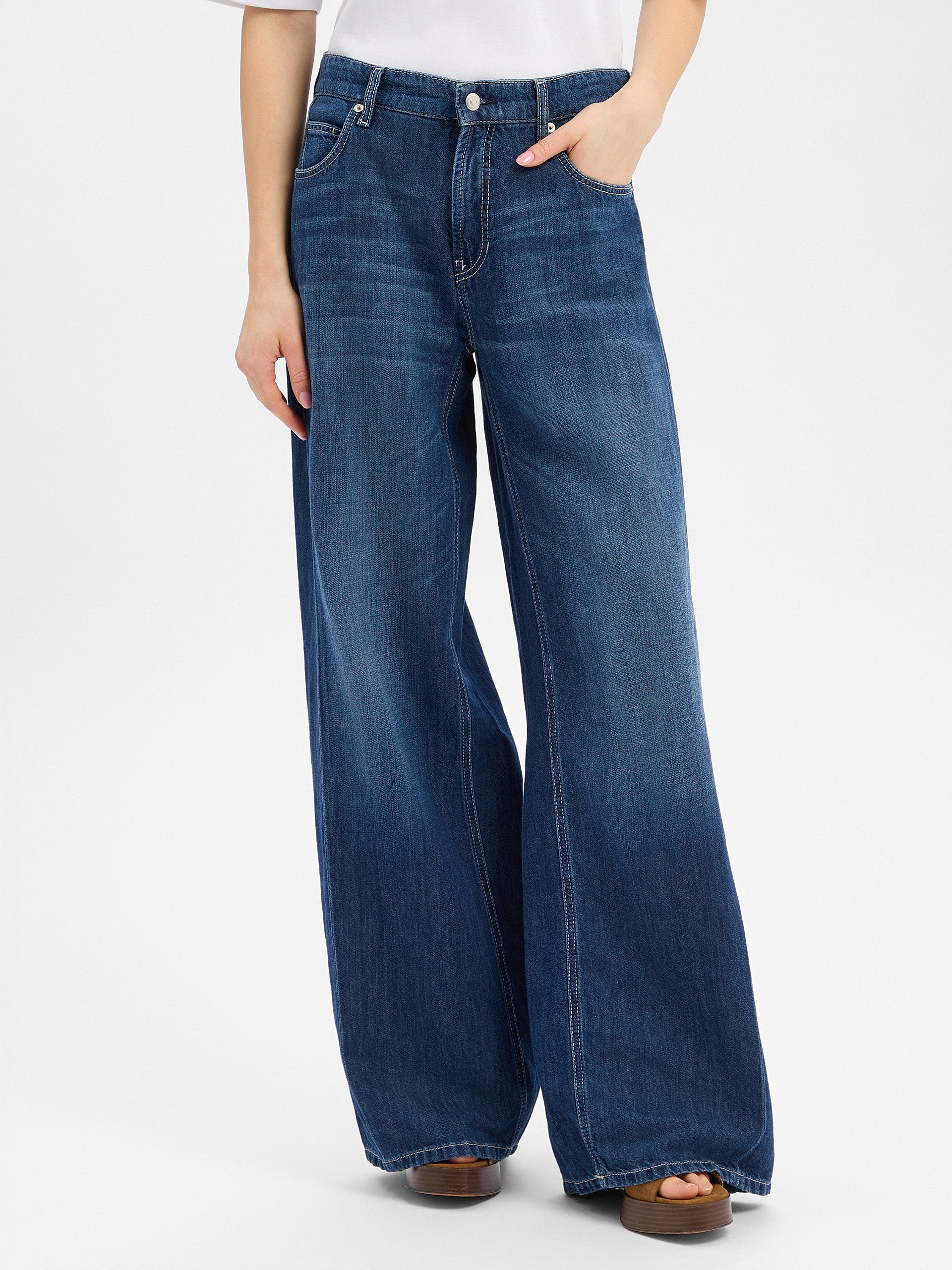 Cambio Schlagjeans Palazzo