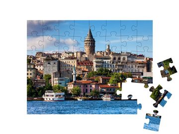 puzzleYOU Puzzle Skyline von Istanbul, Türkei, 48 Puzzleteile, puzzleYOU-Kollektionen 500 Teile, 2000 Teile, 1000 Teile, Bestseller