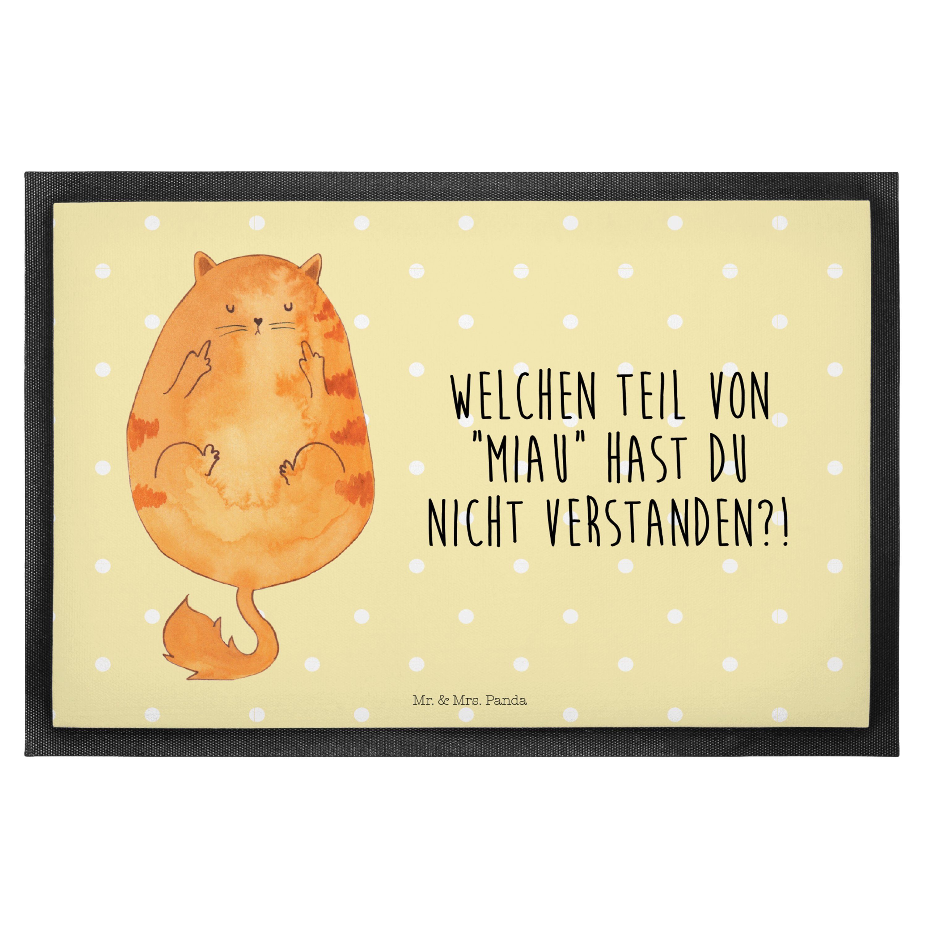 Mr. & Mrs. Panda Fußmatte Katze günstig online kaufen
