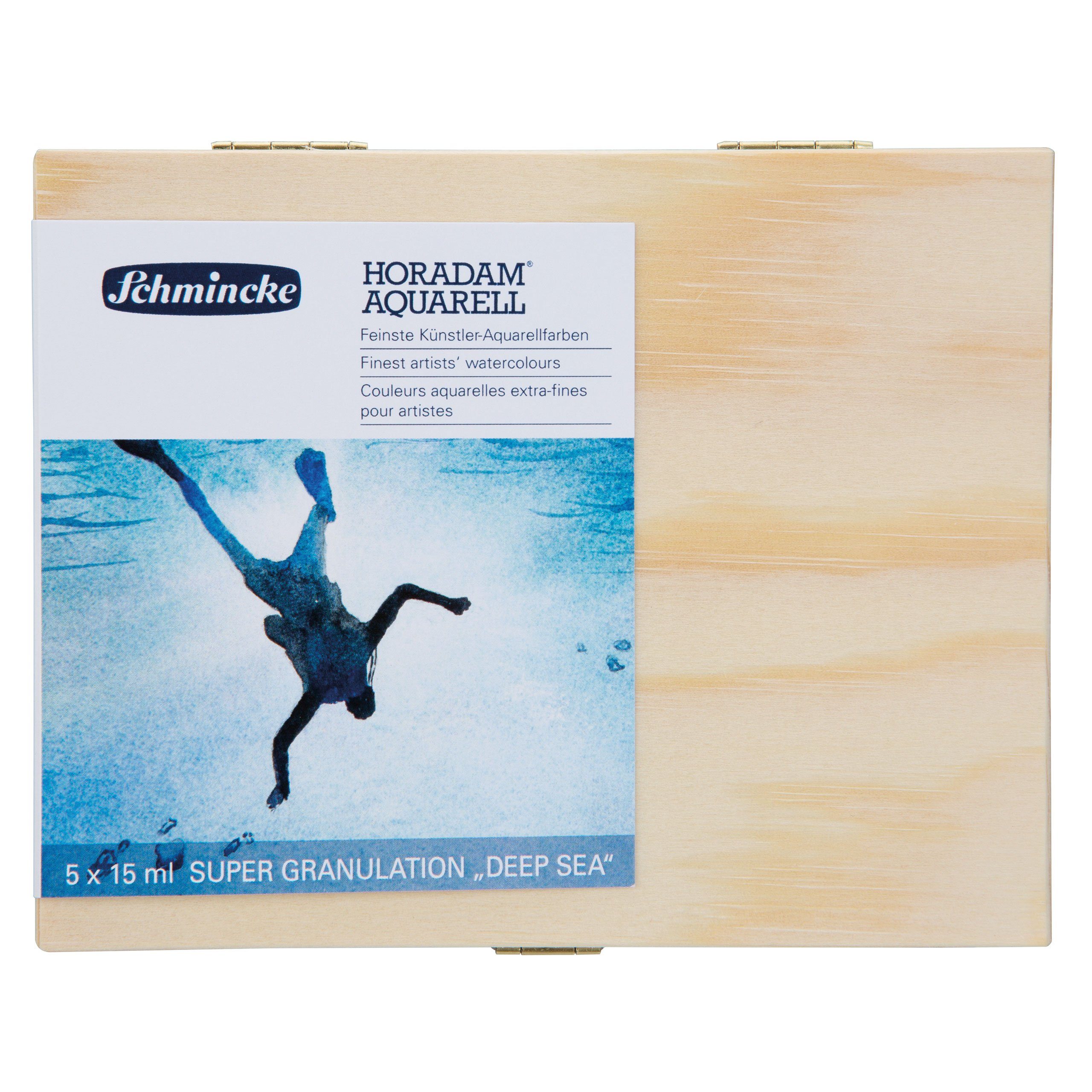 Thumbnail - Schmincke Aquarellfarbe Schmincke Horadam Aquarellfarbe - Deep Sea - 5 x 15ml Supergranulation 74 841 097