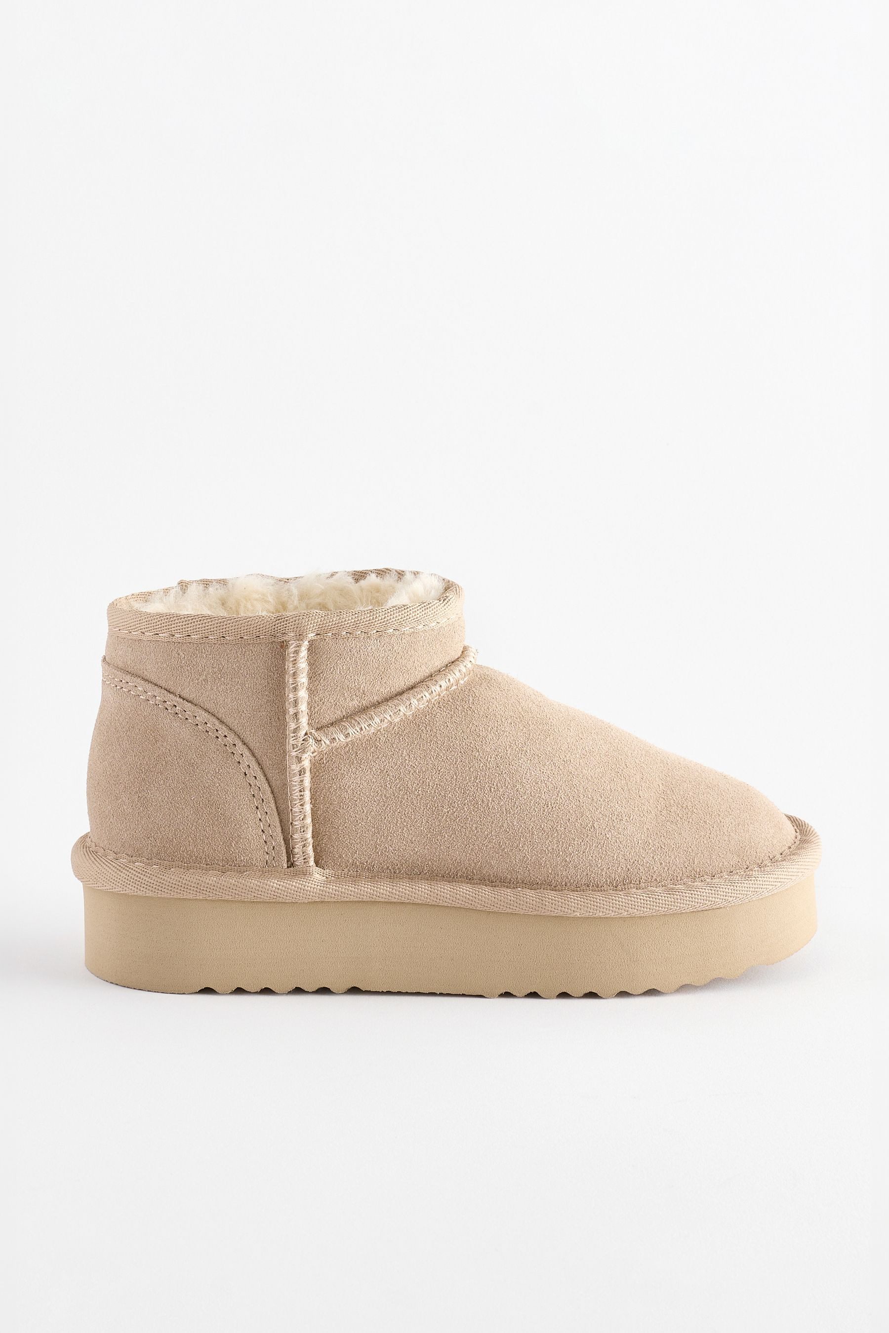 Next Schlupfstiefel aus Veloursleder Schlupfstiefel (1-tlg) günstig online kaufen