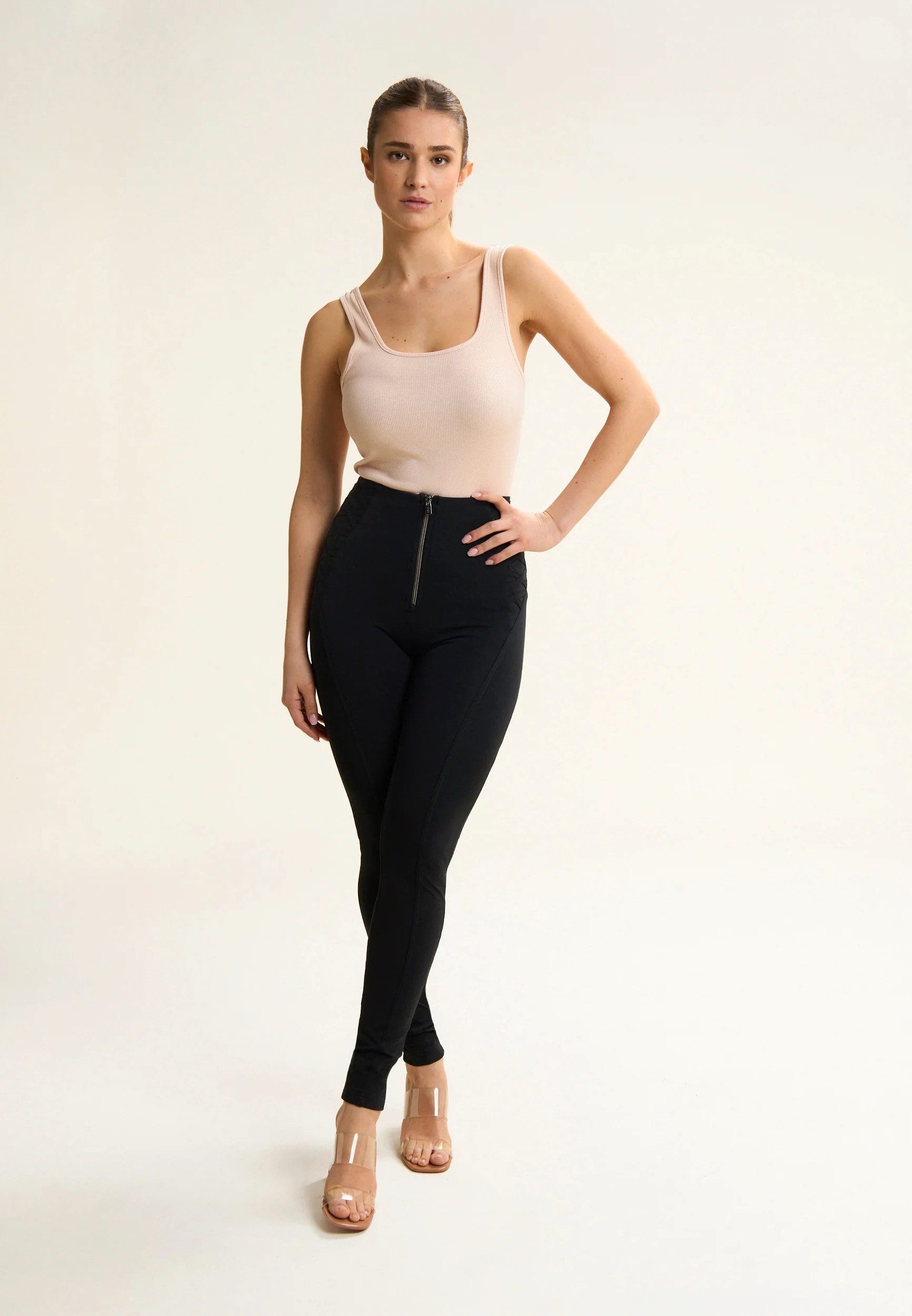 Freddy 7/8-Jeans Hose WR.UP aus Jersey mit hohem Taillenbund mit Stretch-An günstig online kaufen