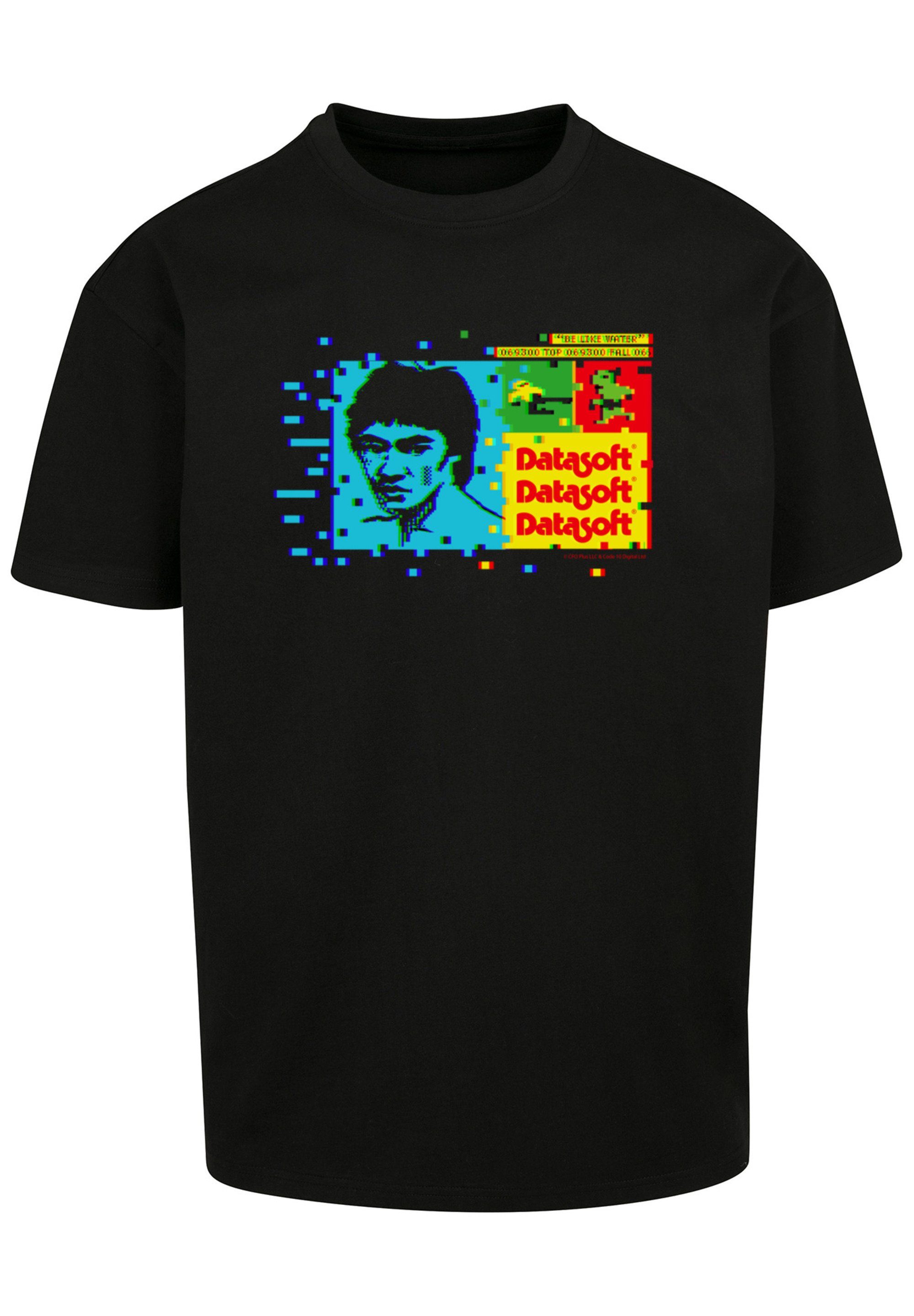 Water T-Shirt Gaming Be Bruce Lee F4NT4STIC Print Like Retro SEVENSQUARED schwarz