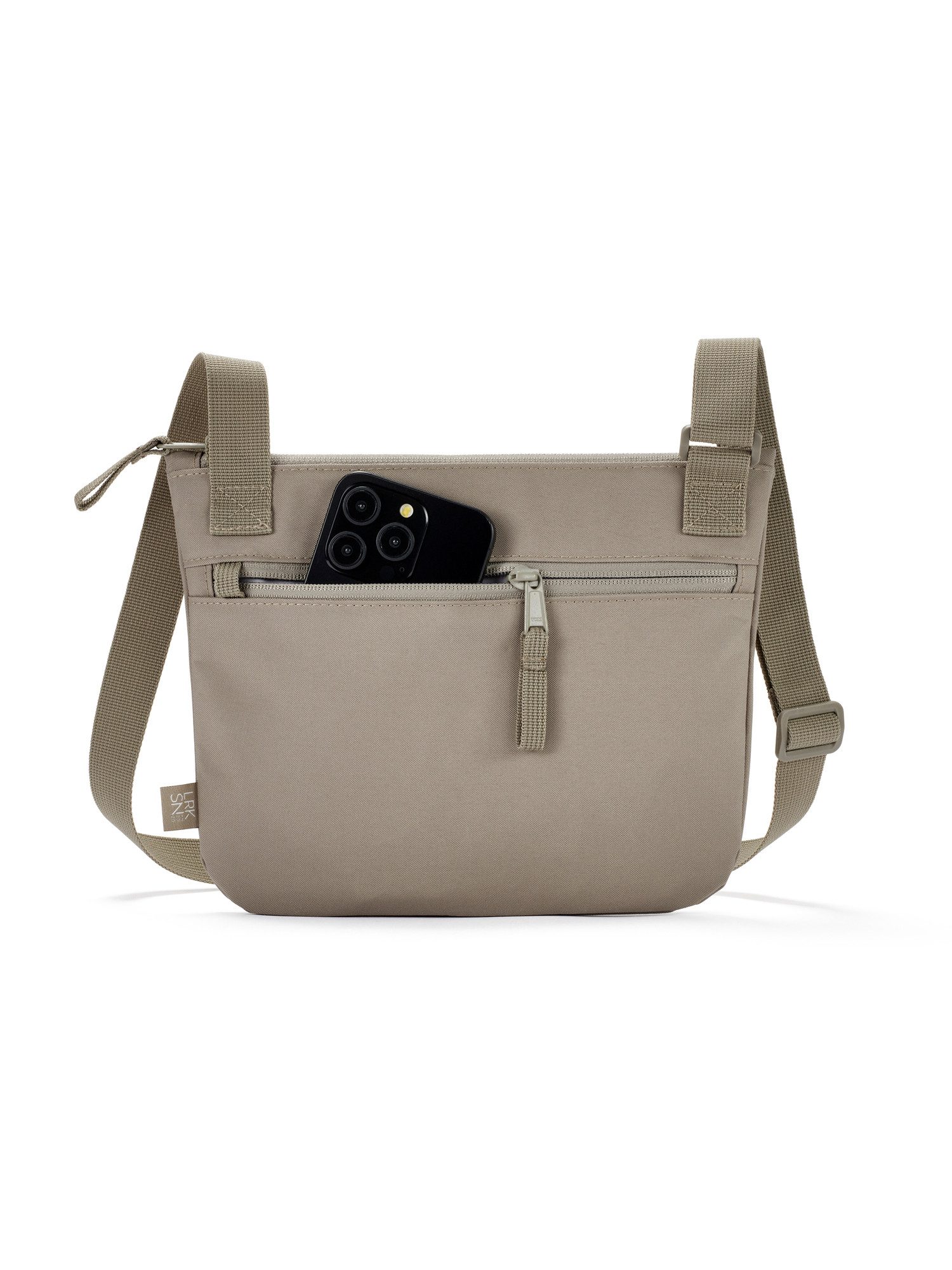 LARKSON Umhängetasche Henrik Umhängetasche mit Anti-Diebstahl-Sicherung, Flache Crossbody Bag, Wasserabweisend