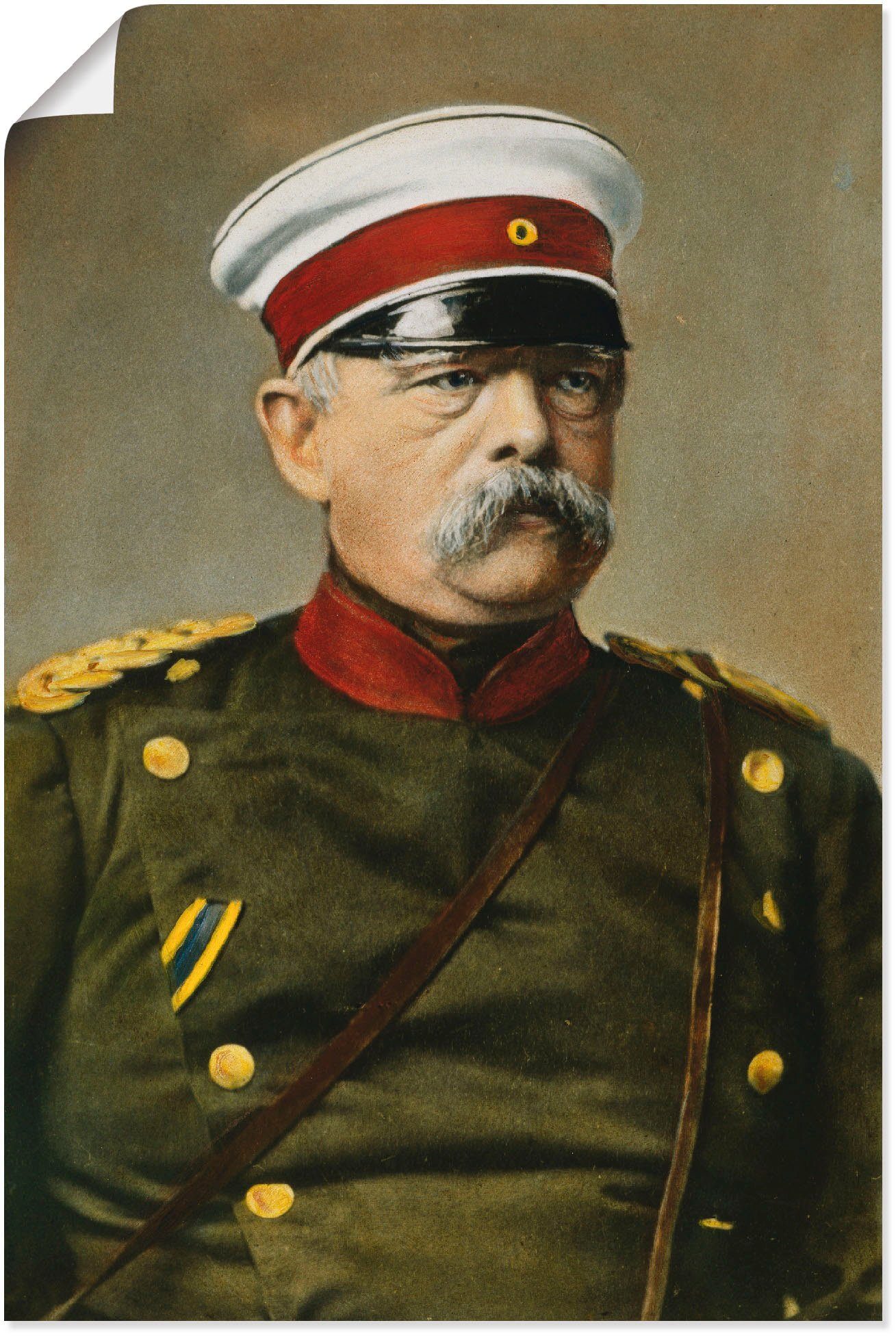 Artland Wandbild Otto von Bismarck, Menschen (1 St), als Leinwandbild, Плакат in verschied. Größen