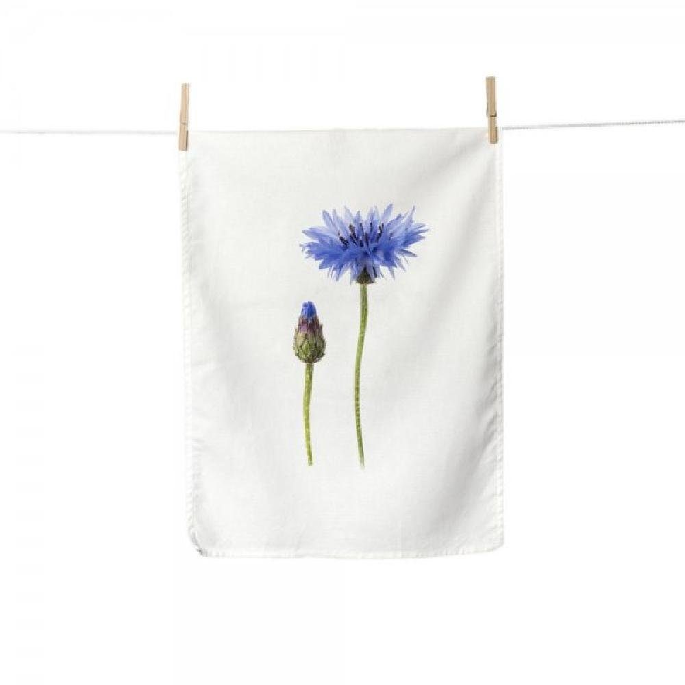 Simply Flowers Geschirrtuch Geschirrtuch Kornblume