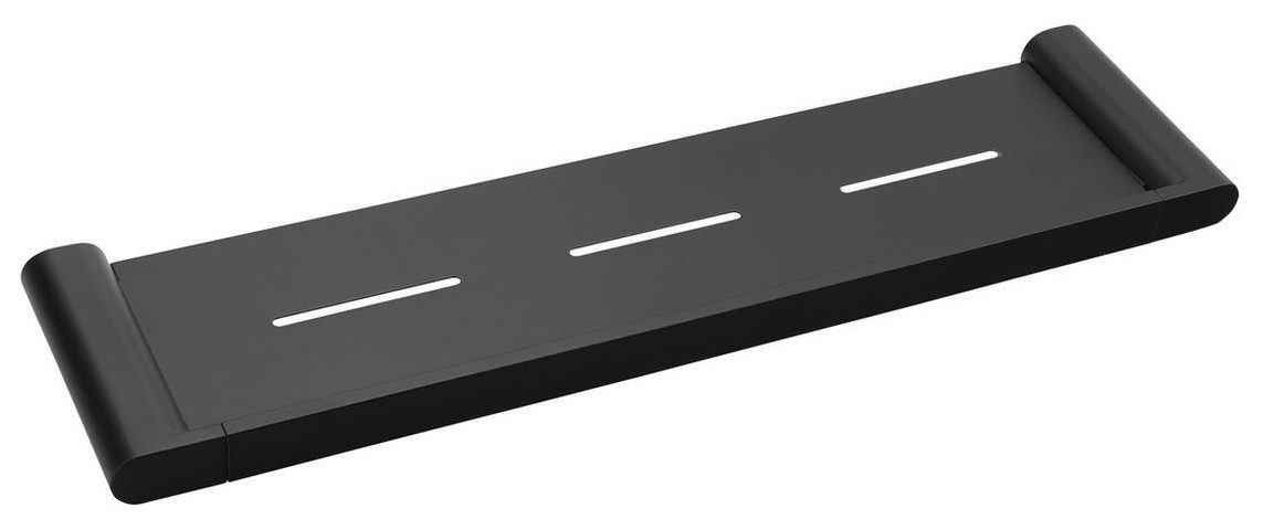 Sapho Ablageregal FLORI Ablage 508x25x127mm, Schwarz matt, Sapho-RF016-15