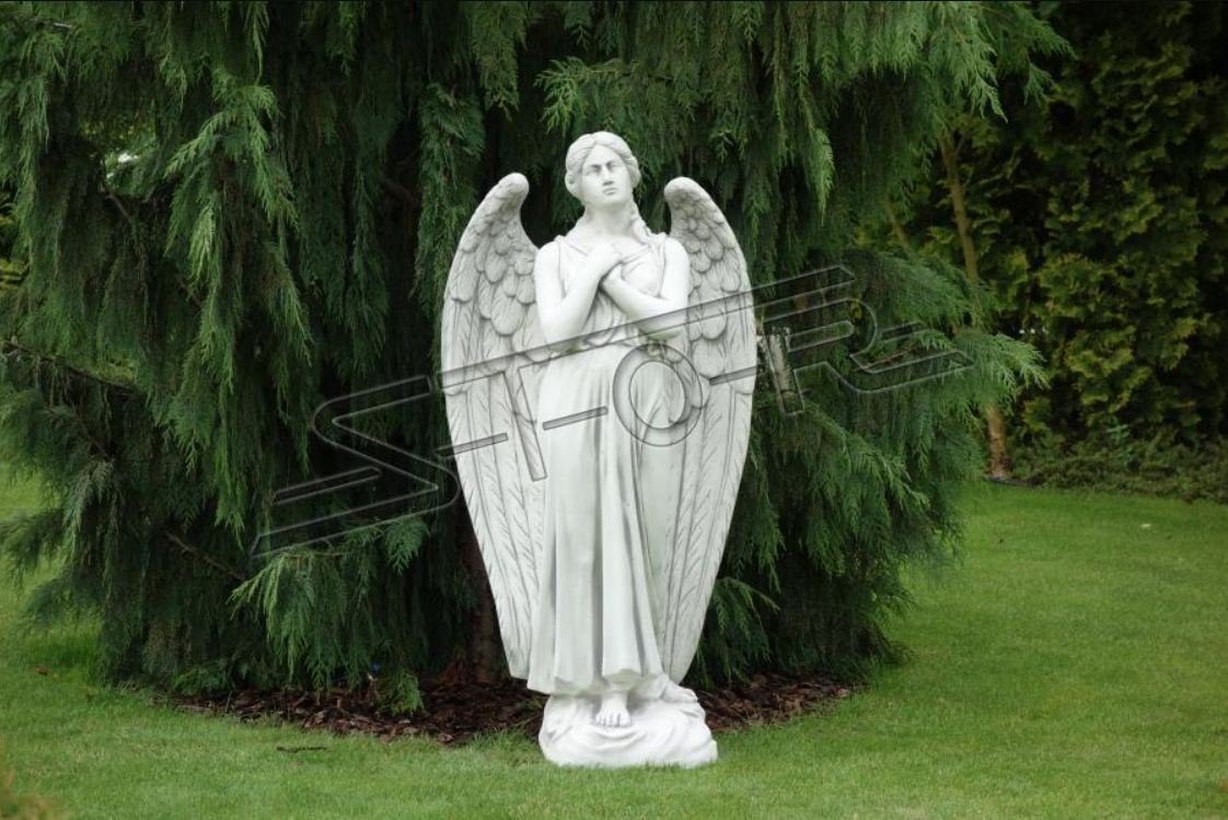 JVmoebel Skulptur »Engel Figur Statue Grabstein Figuren Statuen