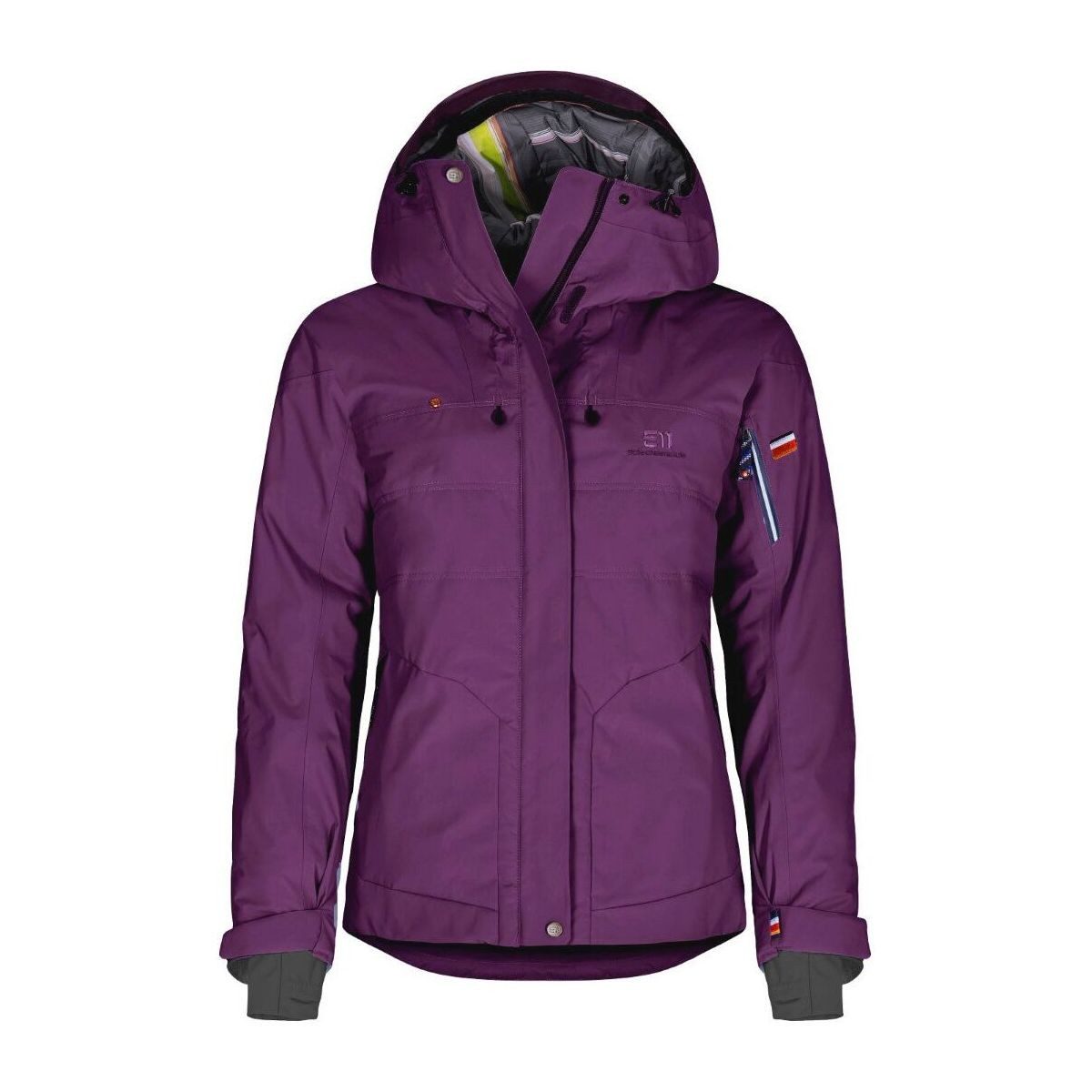 Elevenate Skijacke Women St Moritz Jacket Perfekte Skijacke für Damen, die bei kaltem Wetter und