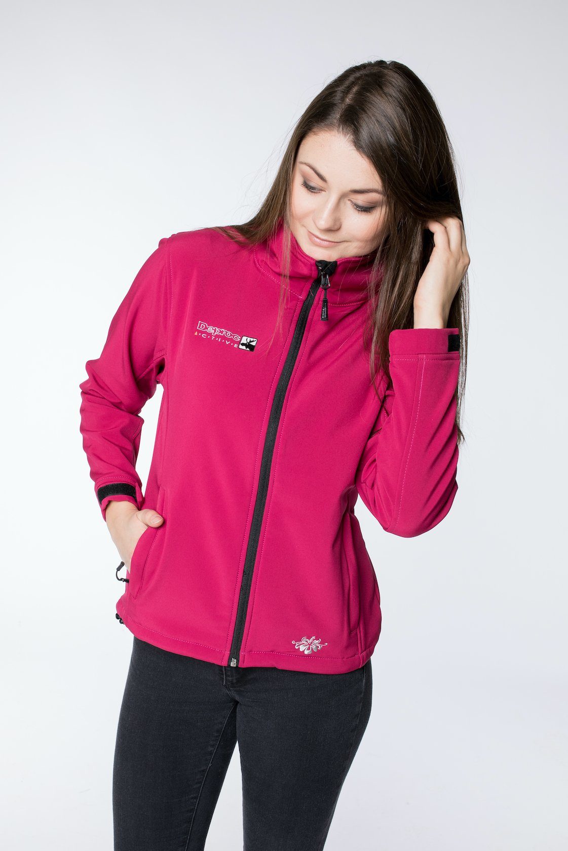 Großen WOMEN DEPROC Active Größen auch WESTLOOK erhältlich in purple IICS Softshelljacke