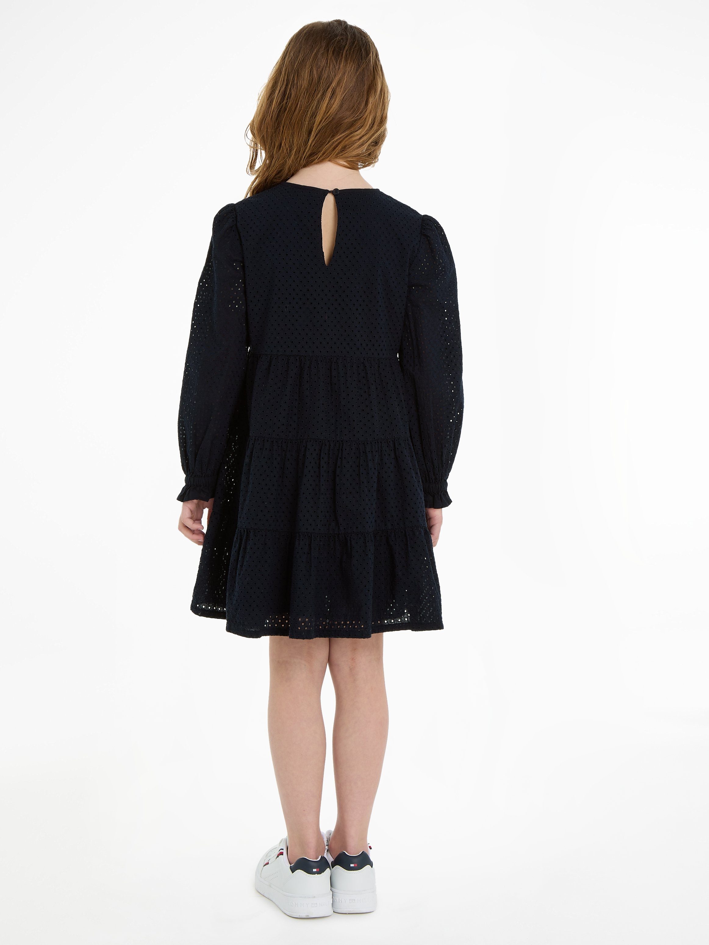 Tommy Hilfiger Volantkleid BRODERIE ANGLAISE DRESS günstig online kaufen